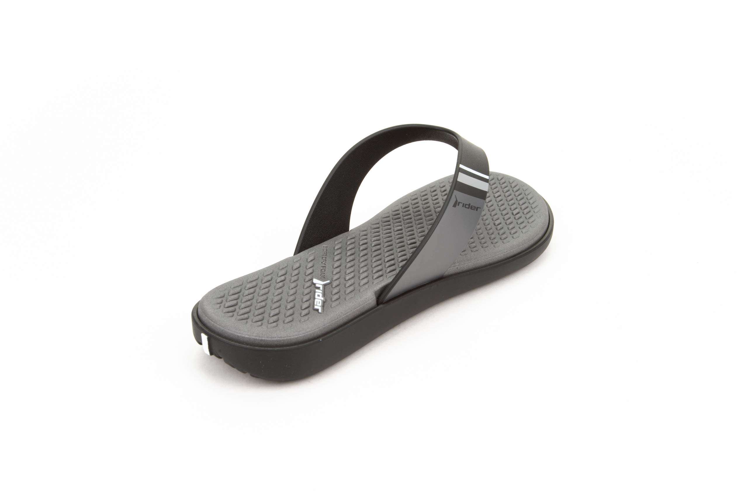 Rider Sandals Aqua Sandals (womens, 6, Black,Grey) 6