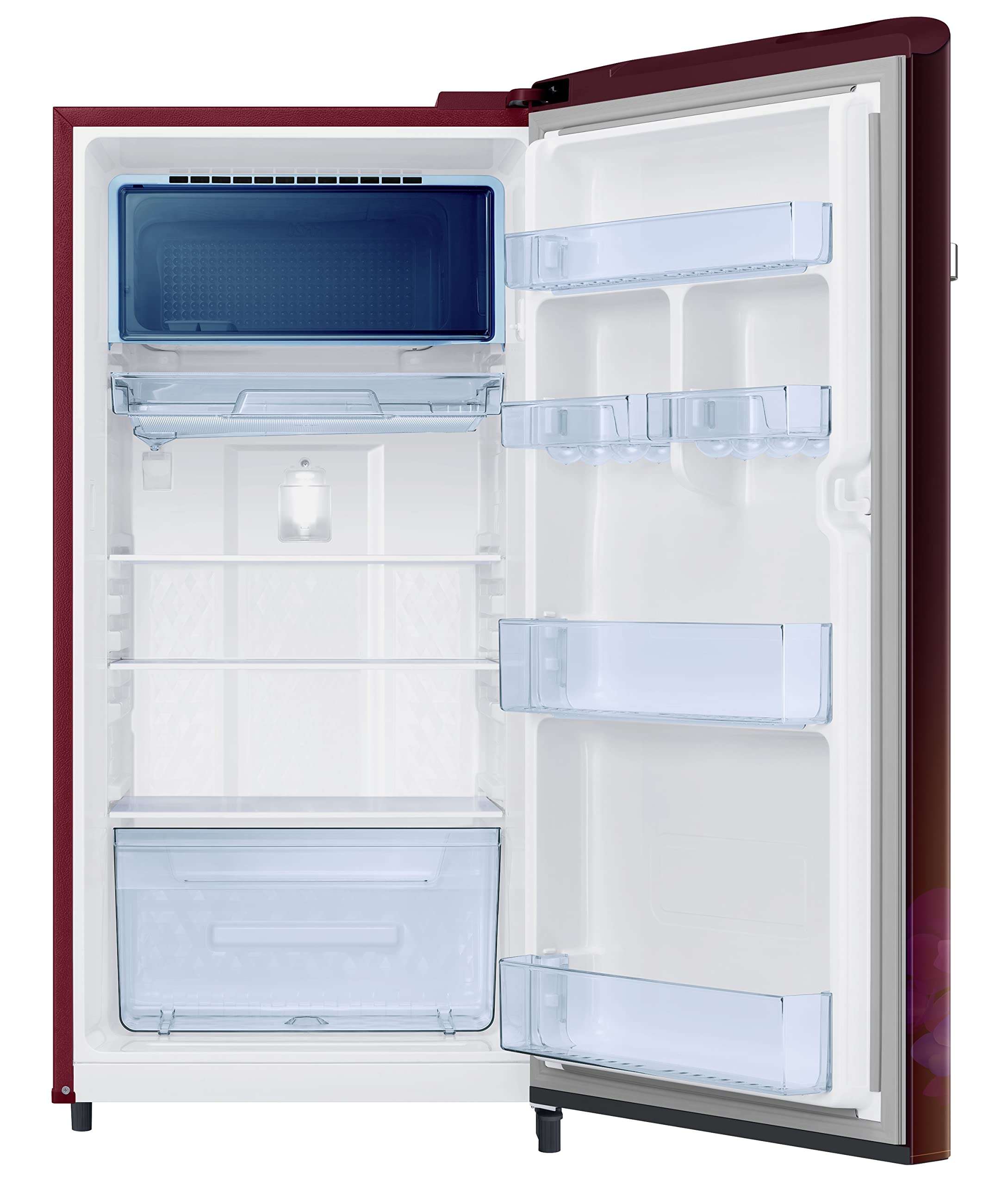 Samsung 189L 4 Star Inverter Direct-Cool Single Door Digi-Touch Refrigerator Appliance (RR21C2E24HT/HL,Hydrangea Plum) 2023 Model 3