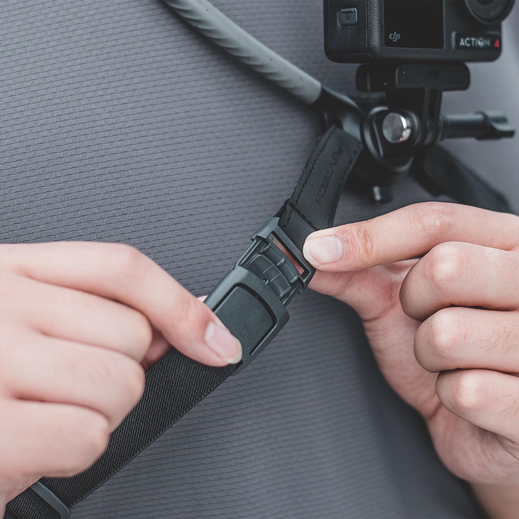 PGYTECH CapLock POV Neck Mount for DJI OSMO Action 5 Pro/4/3, for Gopro Hero 13/12/11/10, for OSMO Pocket, Hand Free Video Vlog Necklace Lanyard Body Chest Strap Attachment for Insta360 Action Camera 6
