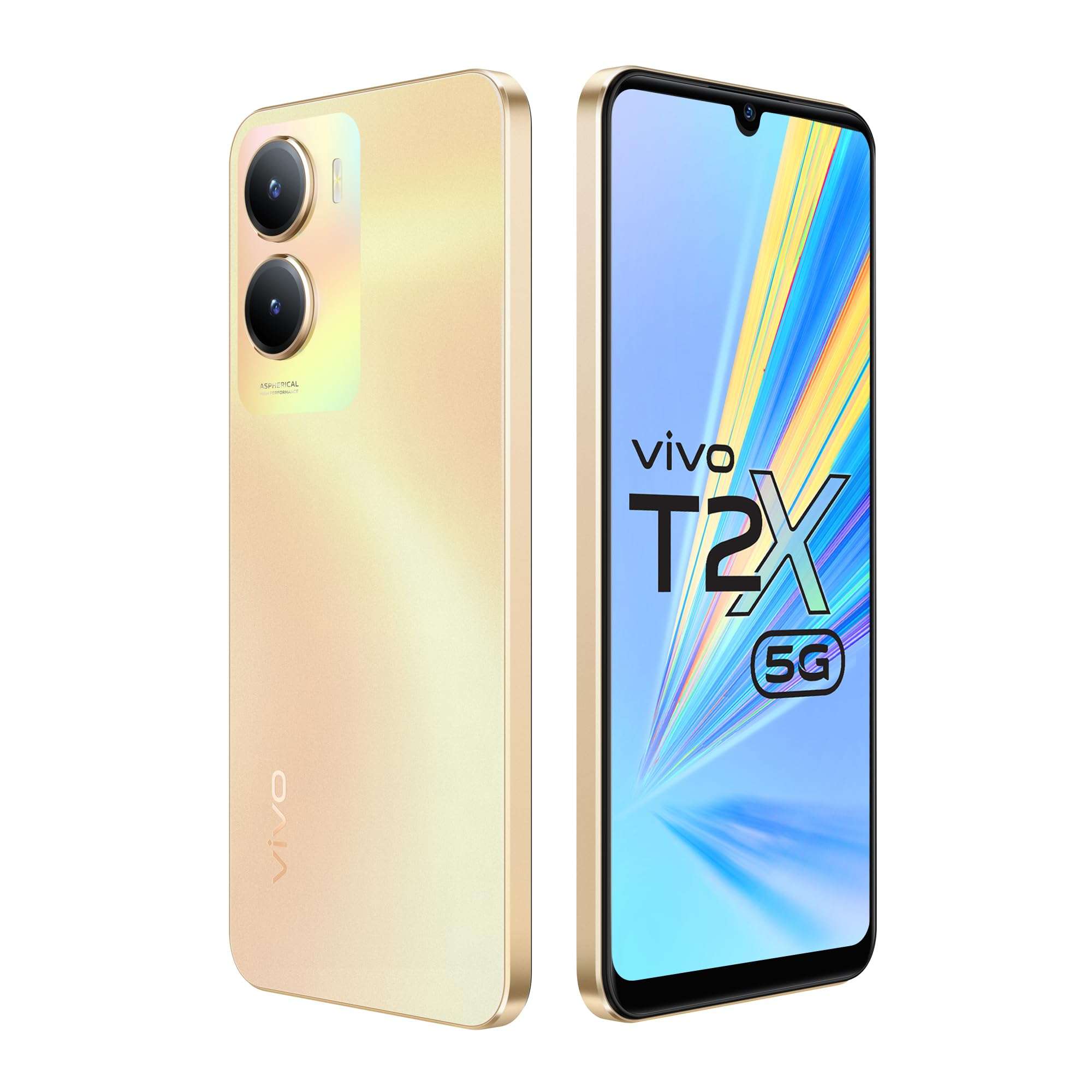 Vivo T2x 5G (Aurora Gold, 128 GB) (4 GB RAM) 5