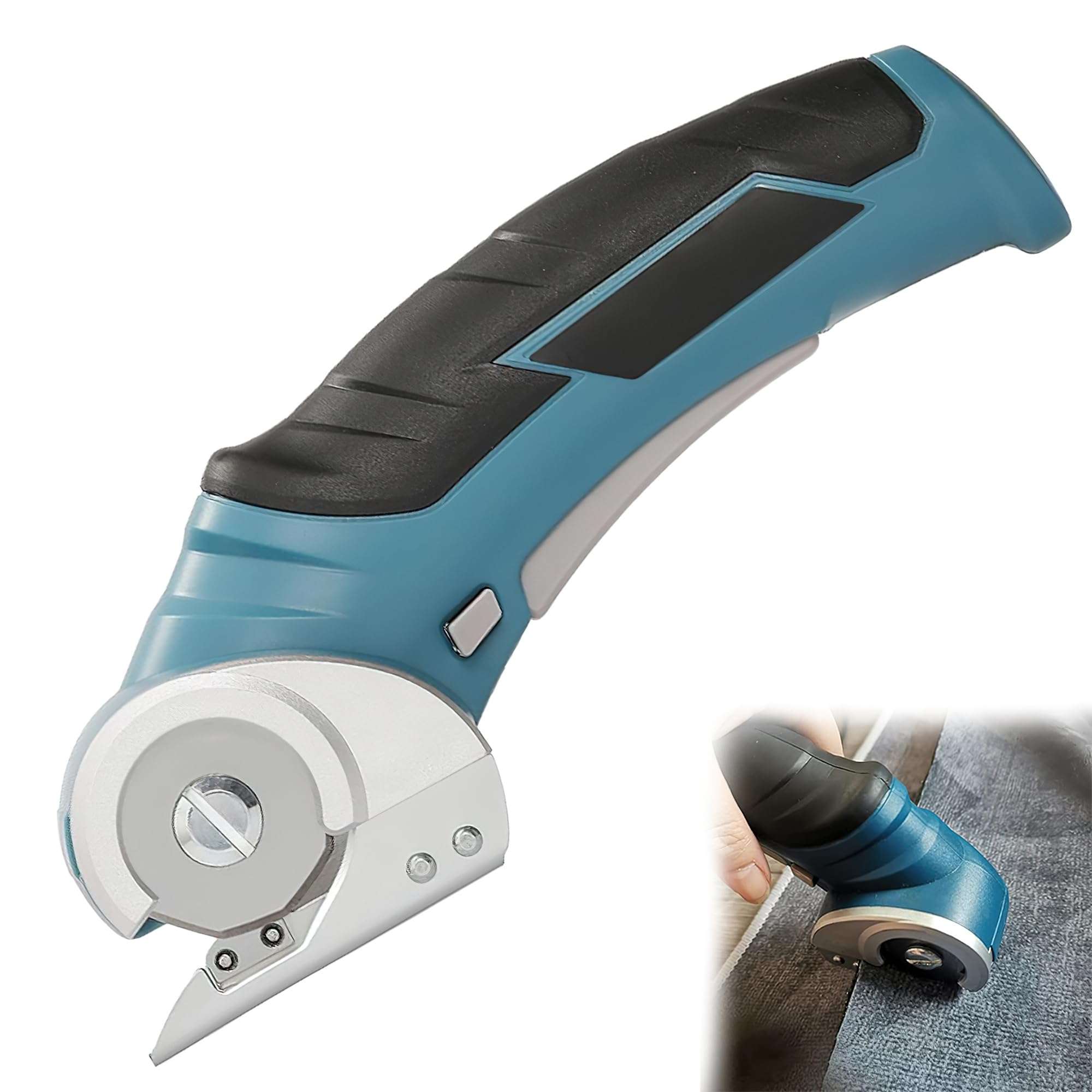 BRAINLE ZipSnip Cordless Electric Scissor, Powerful Kaichi Rotary Fabric Cutter, Rechargeable Blouse Cutting Machine for Craft, Plastic, and Cardboard 1