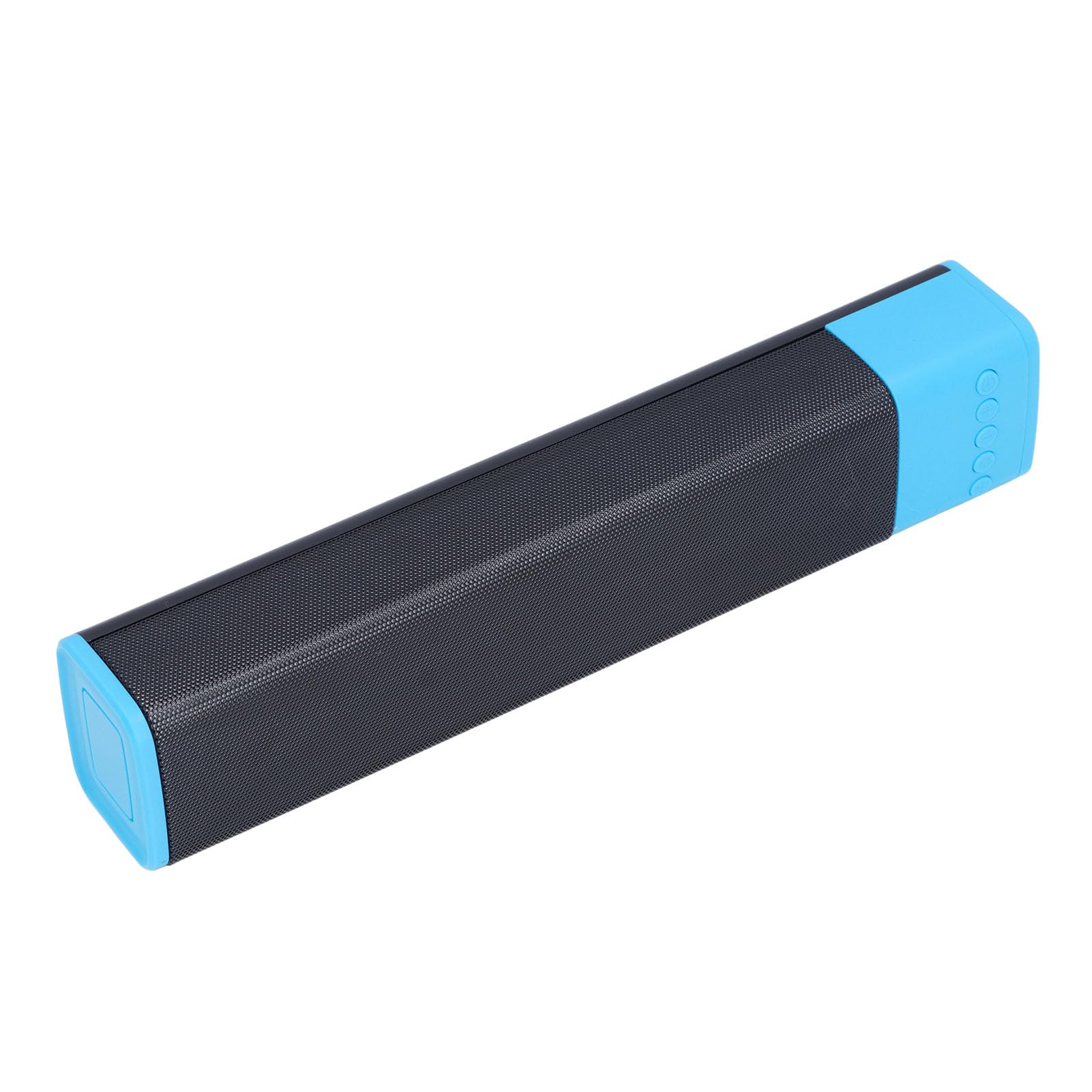 ZJchao Cordless RGB Soundbar, Cordless Speaker Dual 5W Soundbar RGB Light for Home Gathering (Blue)