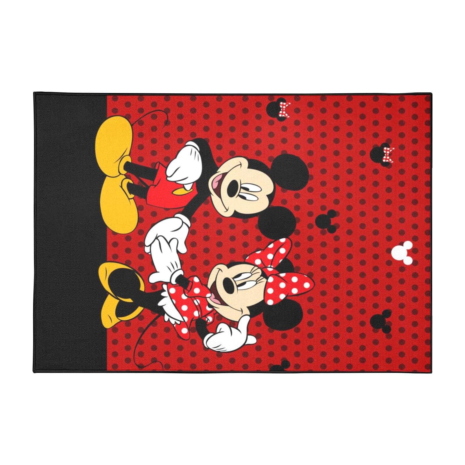 PooBa Cute Mouse Area Rug Cartoon Anime Popular Rug Movie Cartoon Character Carpet for Livingroom Child Room Bedroom Playroom Home Decor Floor Mat 3' x 4' 4