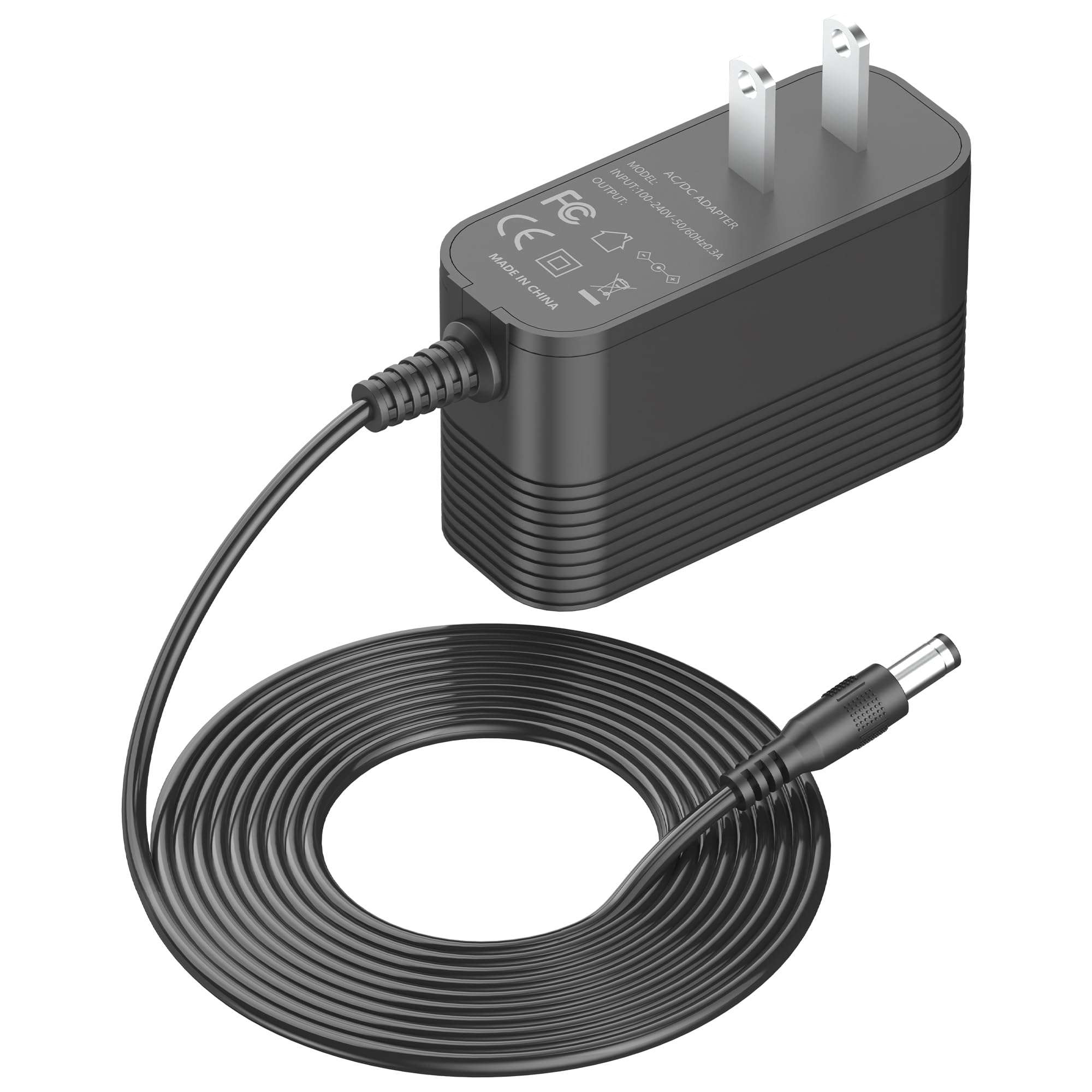 12V Power Adapter for Digital Picture Frame Replacement for Euphro WF1561 & ApoloSign DPF156 / DPF141 Digital Picture Frame Adapter Charger 1