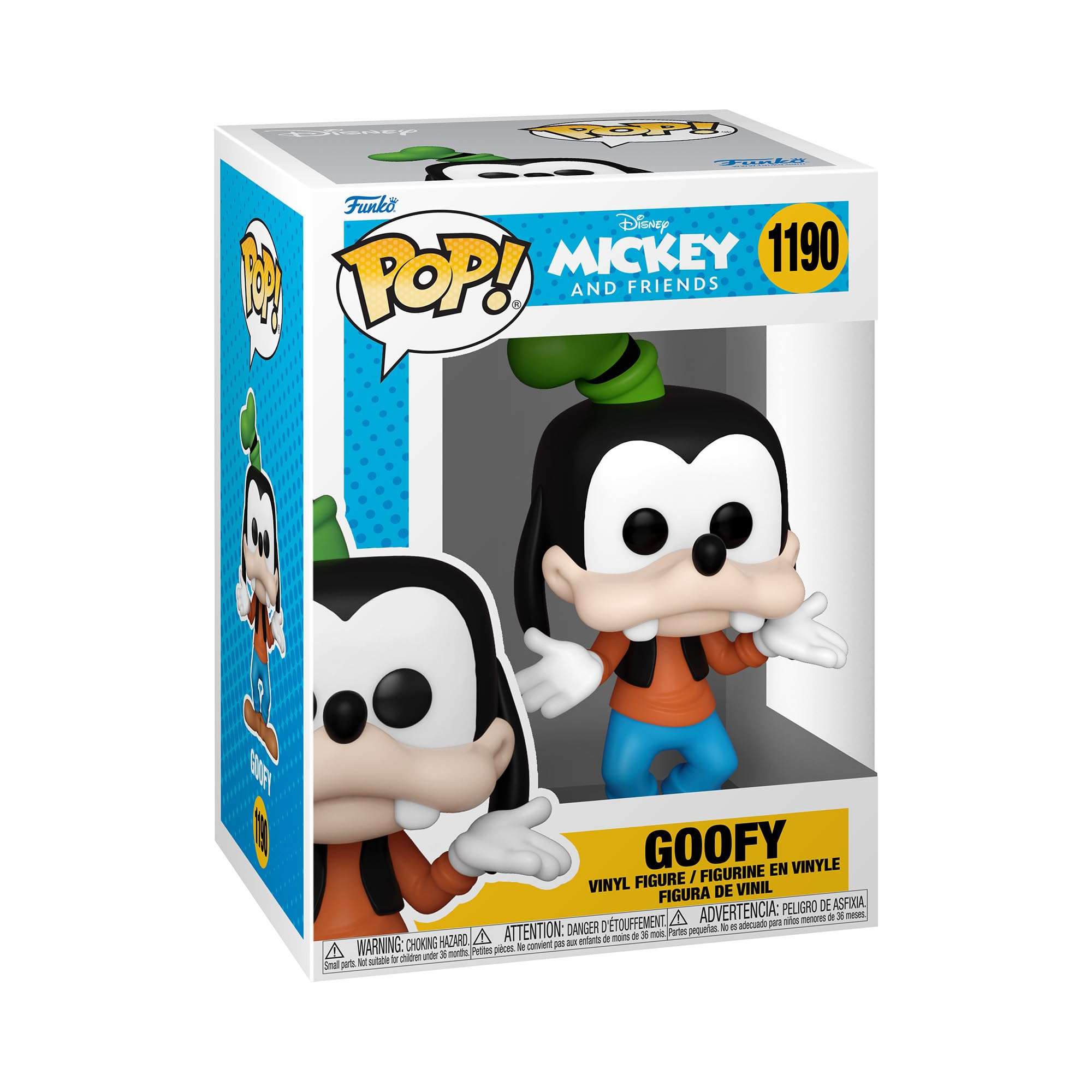 Funko POP! Disney: Classics - Goofy - Collectable Vinyl Figure - Gift Idea - Official Merchandise - for Kids & Adults - Movies Fans - Model Figure for Collectors and Display 1