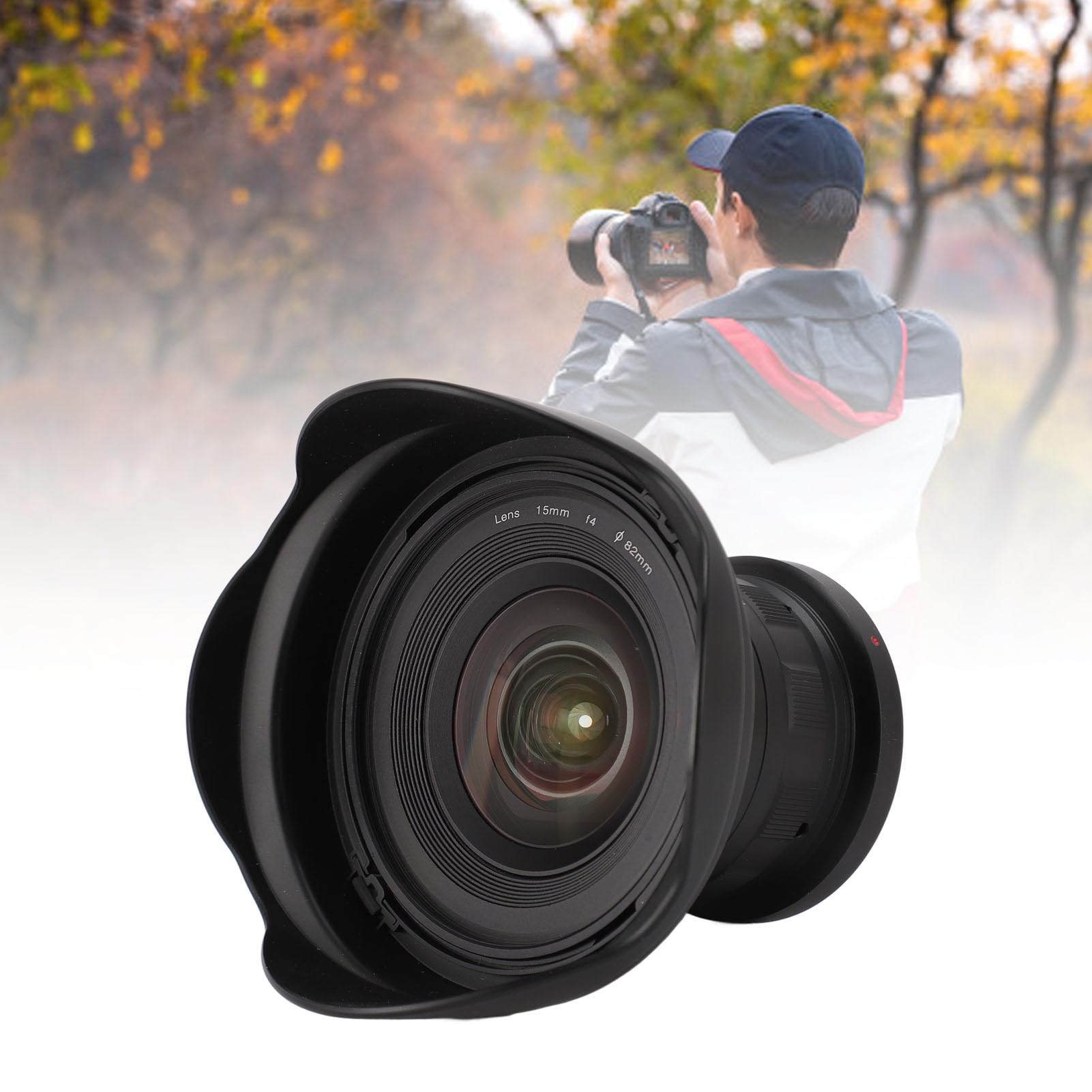 Wide Angle Macro Lens for 7D Mark II 70D 60D T5i 15mm F4.0 Dual Purpose DSLR Camera Accessory Photography Hobbyists 3