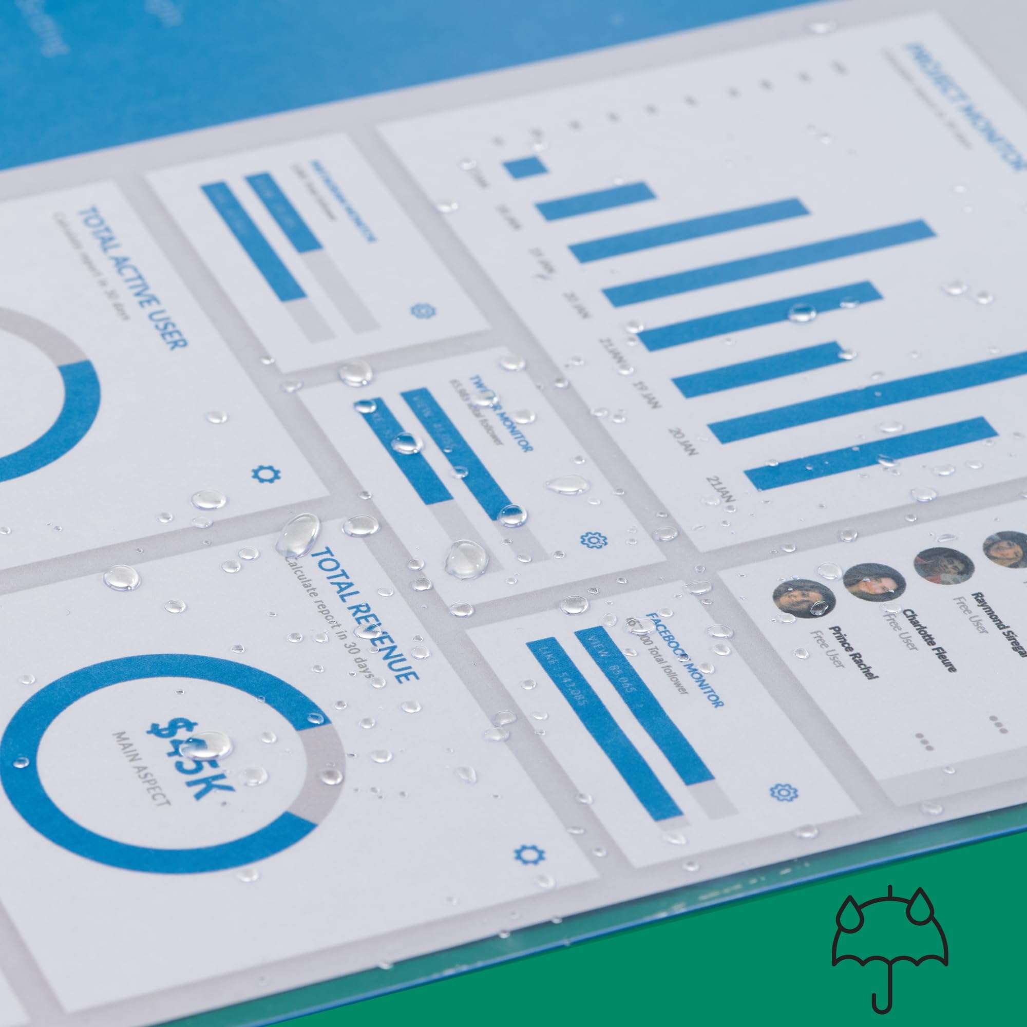 HOUYEE 100 Pack Clear Binding Presentation Covers, PVC Clear Covers for Binding,10 Mil, 8-3/4 x 11-1/4 Inches, for School Projects, Business Presentations, Personal Supplies, Oversize 4