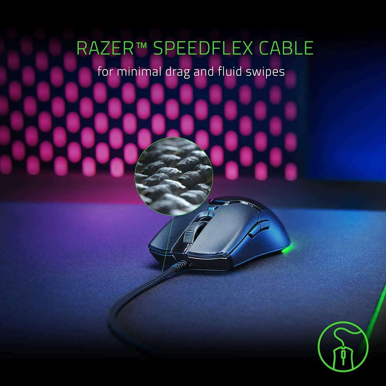 Razer Viper Mini Ultralight Gaming Mouse- Classic Black | Fastest Gaming Switches - 8500 DPI Optical Sensor - Chroma RGB Underglow Lighting - 6 Programmable Buttons - Drag-Free Cord - RZ01-03250100-R3M1 4