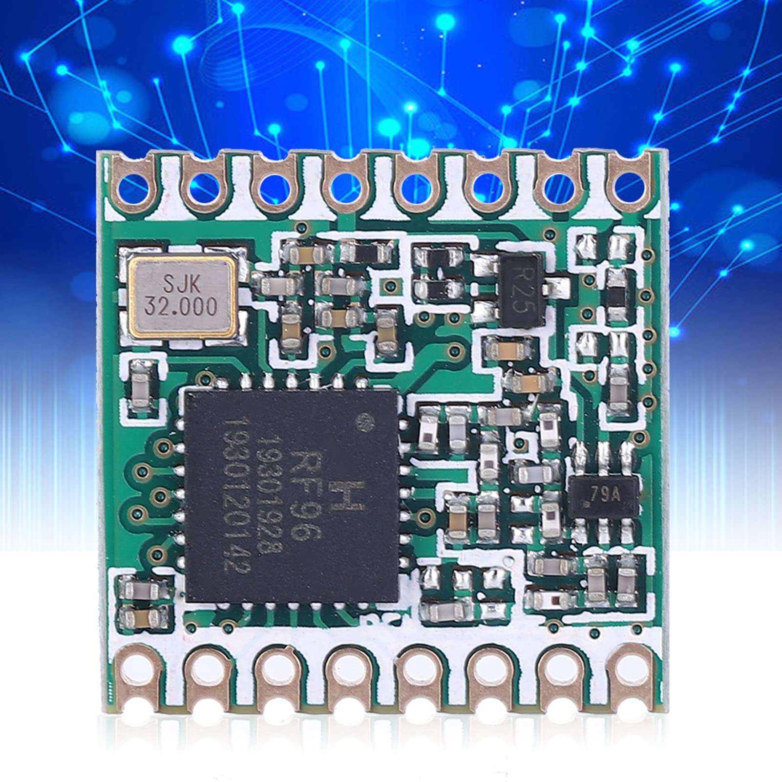 Remote Communication Module, Durable Wireless Remote Communication Board Long Distance Communication Board RF96 RF96W RF96‑915MHz 4
