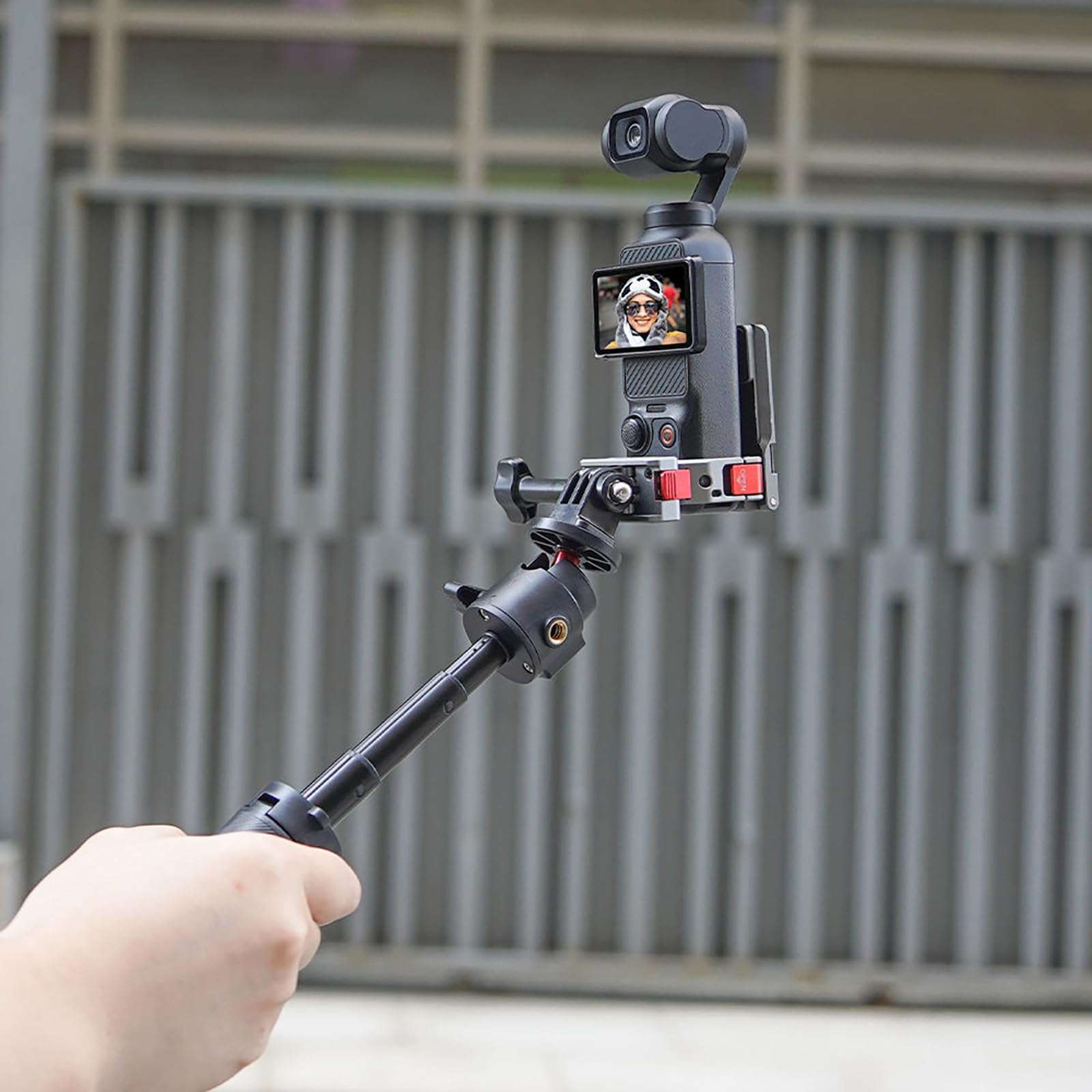 Handheld Gimbal Camera Tripod Mount Stand Bracket for DJI OSMO Pocket 3 Handheld Gimbal Camera with Magnetic Base 3