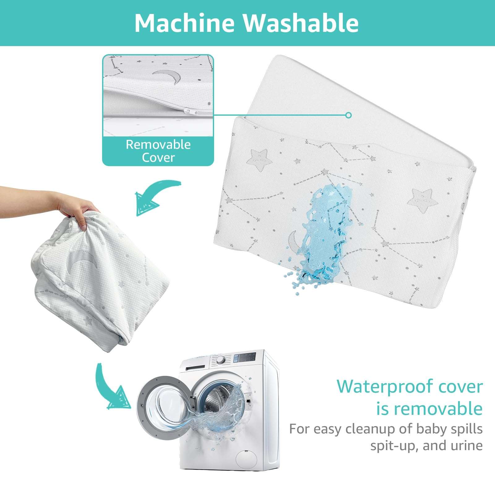 YENING Cotton Mattress - Handmade Ogranic Cotton Floor Mattress | Mattress Single Bed 2.5x6 | Gadda Play Mattresses (Cotton Mattress, 2.5 x 06 FT) 6