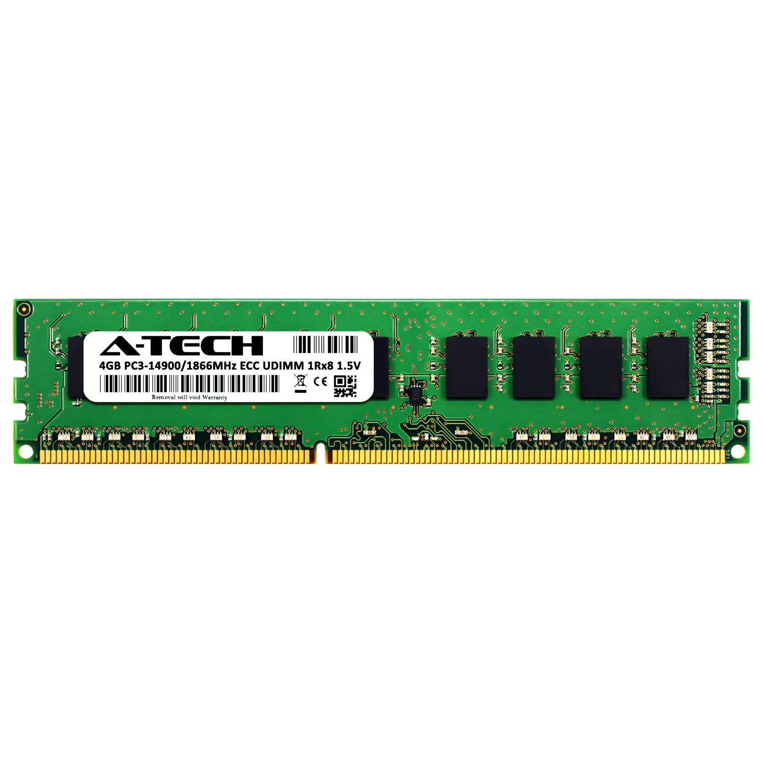 A-Tech 4GB for SUPERMICRO SuperServer 1027GR-TR2 (1 x 4GB) PC3-14900 (DDR3-1866) ECC Unbuffered UDIMM 240-Pin 1Rx8 1.5V Server Memory RAM 1