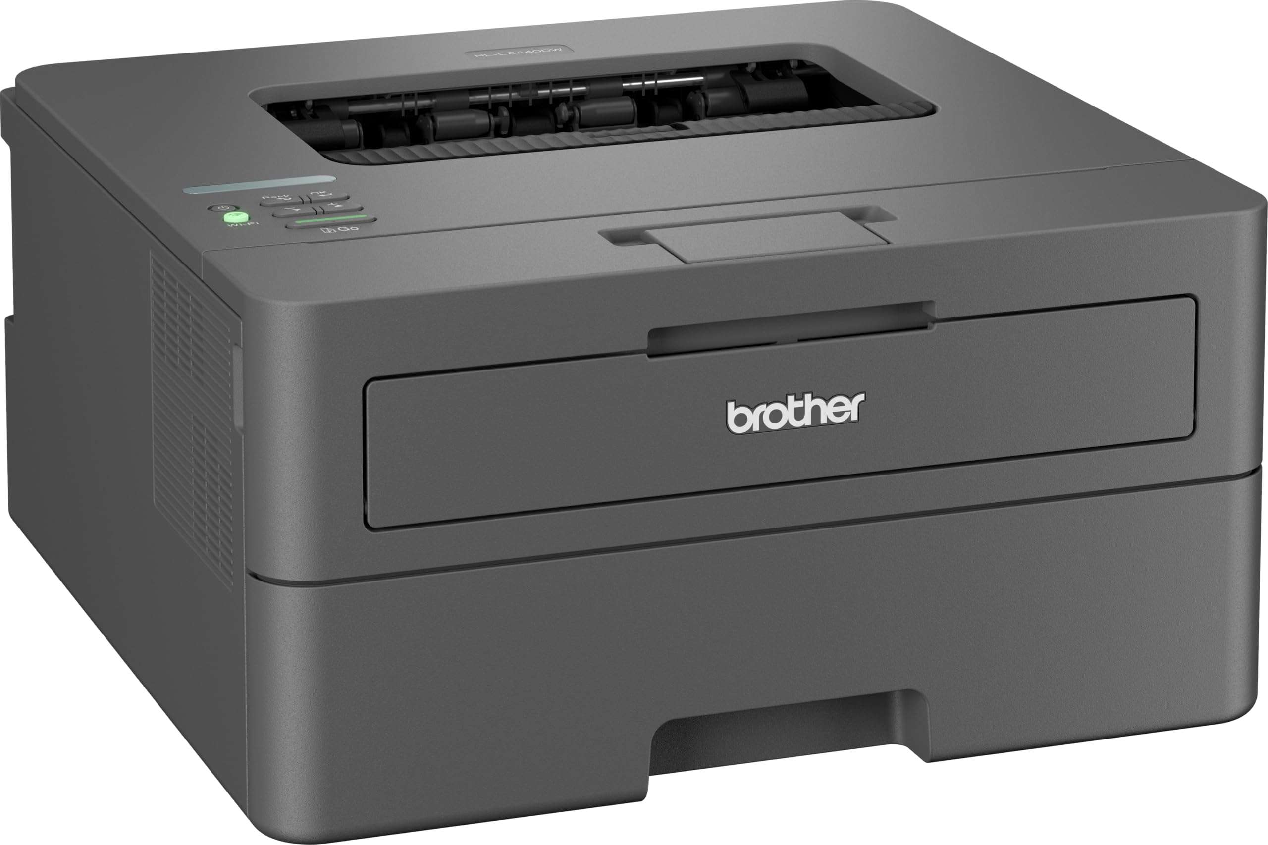 Brother HL-L2440DW (New Launch) Auto Duplex Laser Printer, 30 PPM Print Speed, LCD Display, 64 MB Memory, (WiFi WiFi Direct LAN USB), 250 Sheet Paper Tray, 3000 Pages Inbox Toner, Free Installation 3