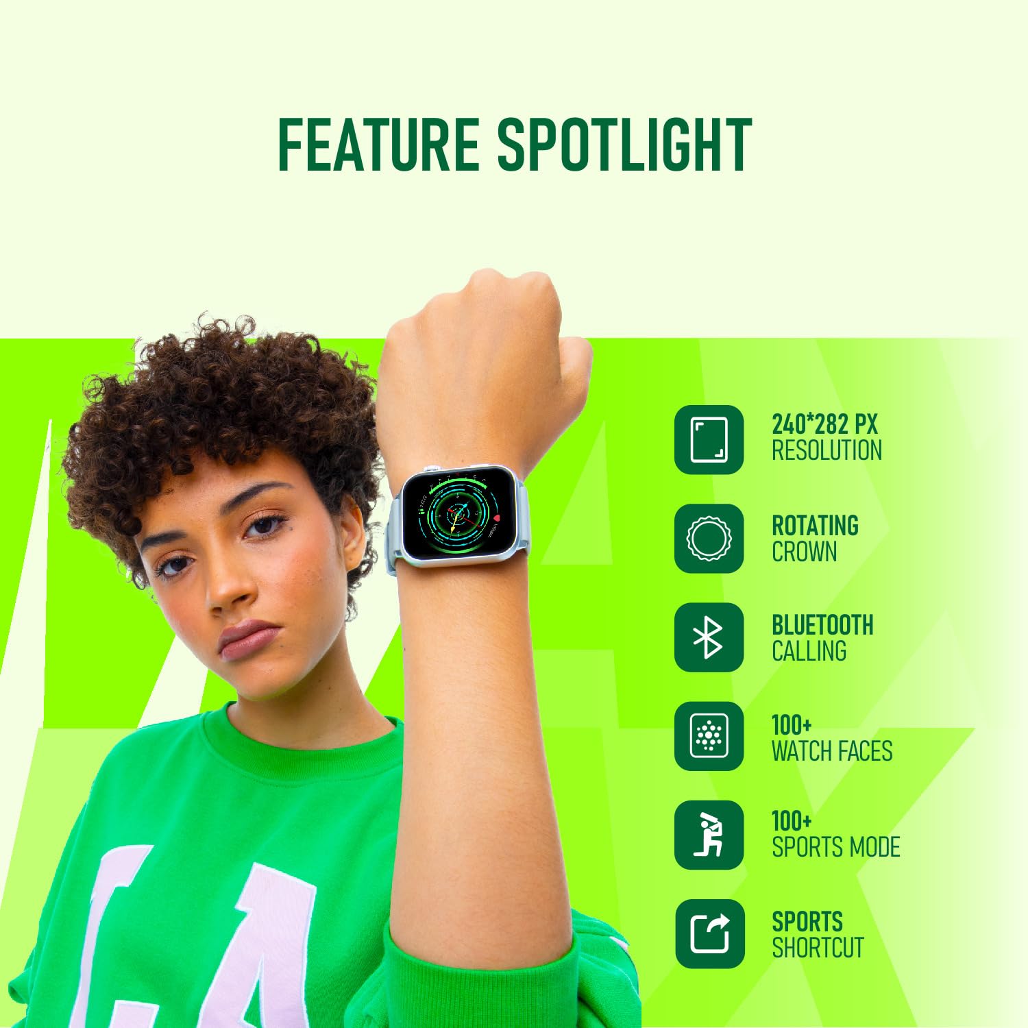 Alt Drip Max Smartwatch - Lunar Black 4