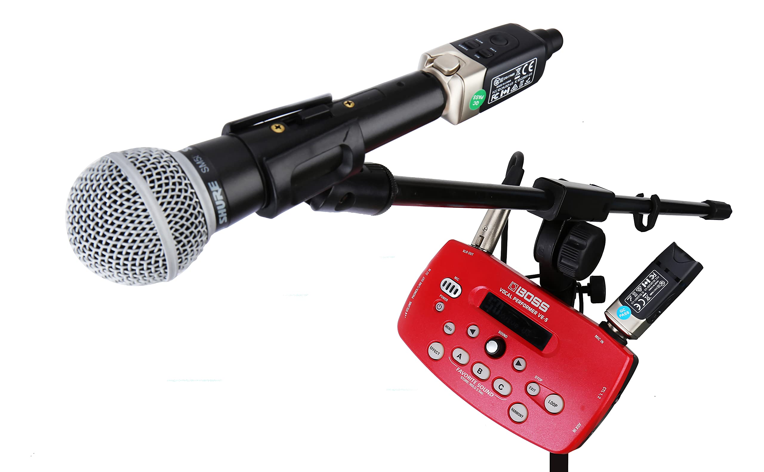 Xvive U3 Wireless Microphone System 2.4GHz Wireless XLR Transmitter and Receiver for Dynamic Microphone, Audio Mixer, PA System (U3 Dynamic) 4