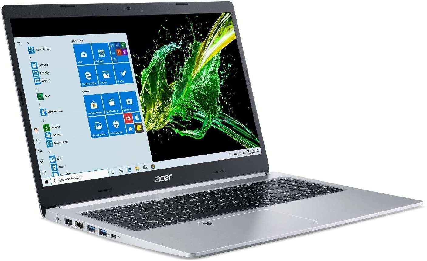 2022 Newest Acer Aspire 5 A515 Laptop | 15.6" FHD IPS Display | 11th Gen Intel Core i5-1135G7 | 12GB RAM 256GB NVMe SSD | WiFi AX | RJ45 | HDMI | Webcam | USB-C | Backlit KB | FPR | Windows 10 Home 4