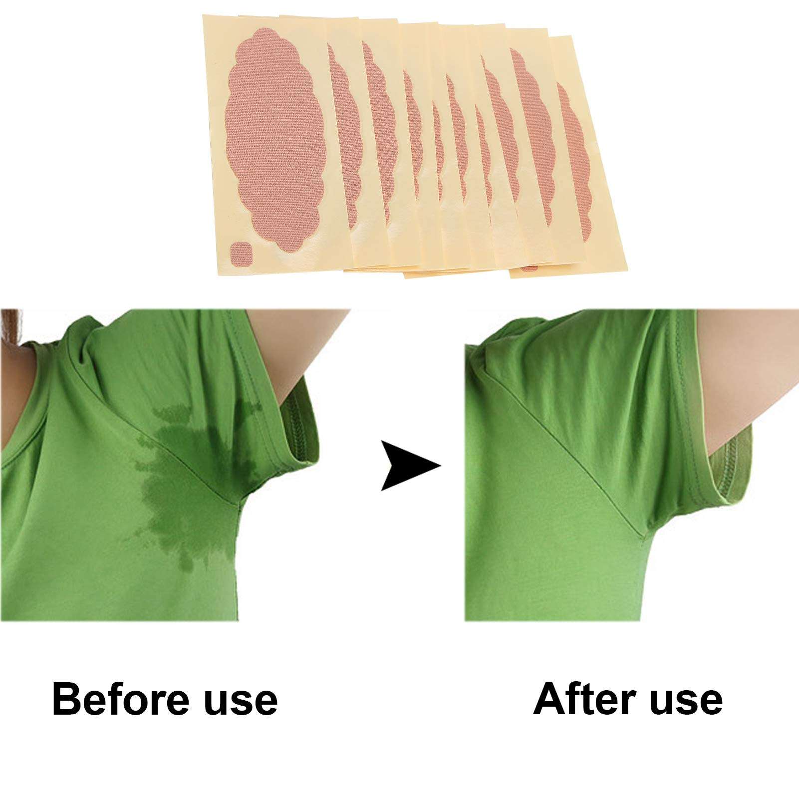 Underarm Sweat Absorbing Pads, Unisex Disposable Armpit Patches For & Anti Perspiration, Perspiration Fight Hyperhidrosis Underarm Sweat Sticker 4