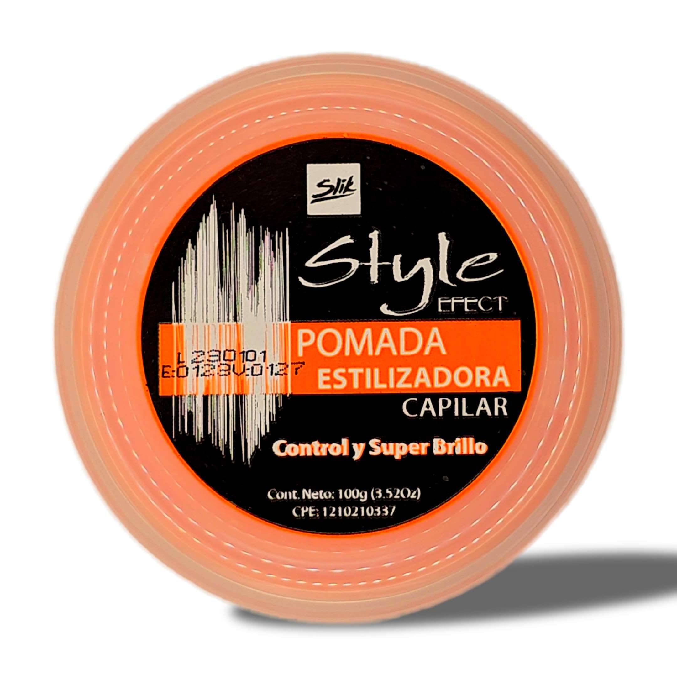 SLIK Hair Styling Pomade 100g / 3.5oz - Strong Frizz Control, Wet Hair Effect, Fruity Smell, Easy Wash Out for Men Women, Teens, and Kids 1