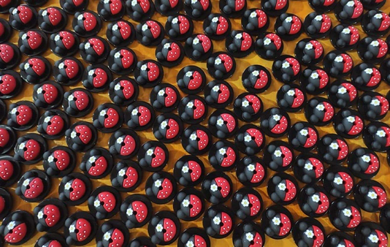 Geekmonkey Dormen Complete Family 6 cm Collectible Complete Action Figure Set of 6 Figures Toy Car Decoration Ornaments Auto Interior Accessories (Cute Cartoon Family Action Figure Set of 6) 3