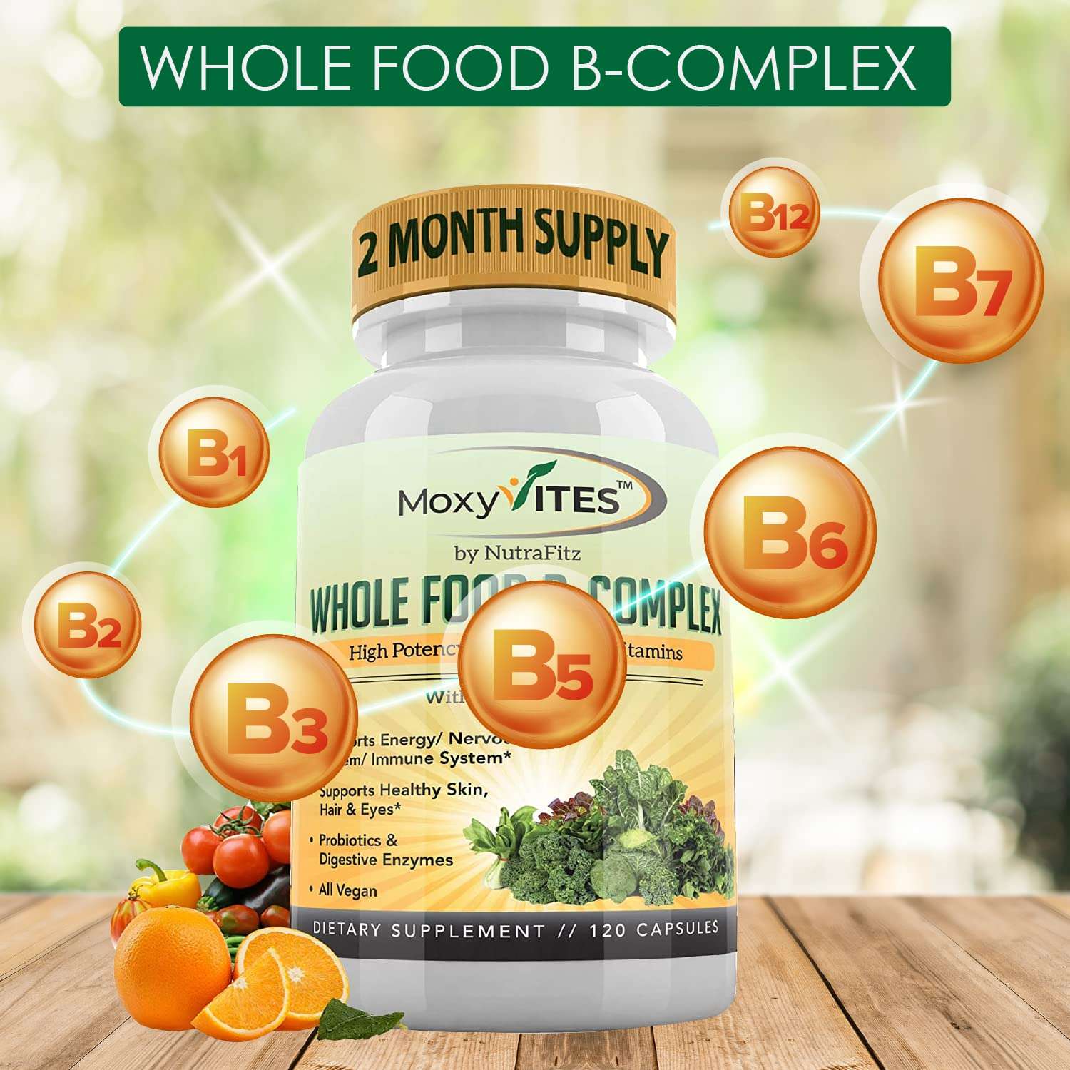 MoxyVites B-Complex - Liposomal Vitamin C - Quercetin for Energy Support - The Perfect Energy Trifecta 3