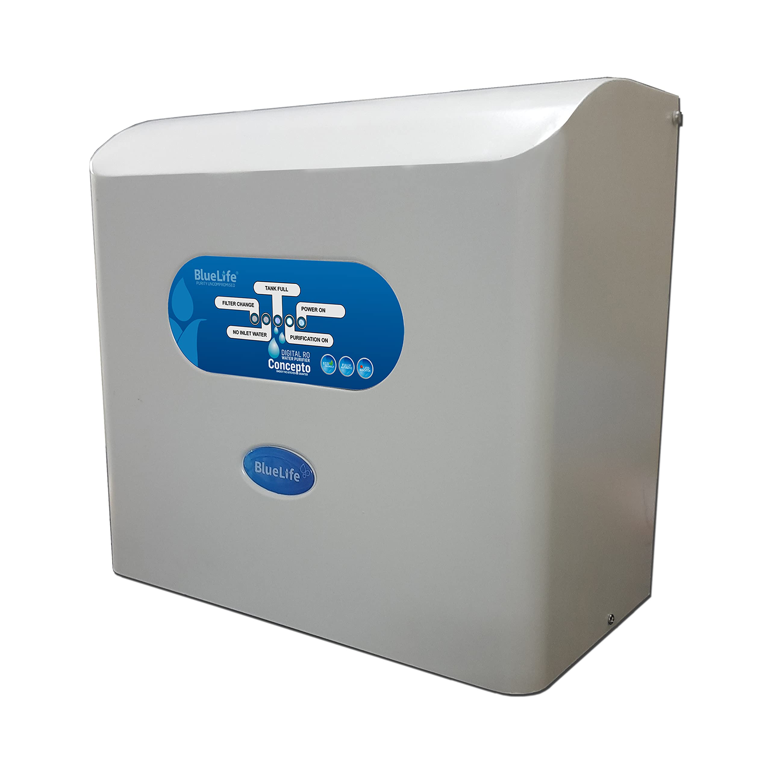BlueLife® Concepto, Digital RO®+UV Water Purifier to Mount Under the Kitchen Counter (UTC) 3