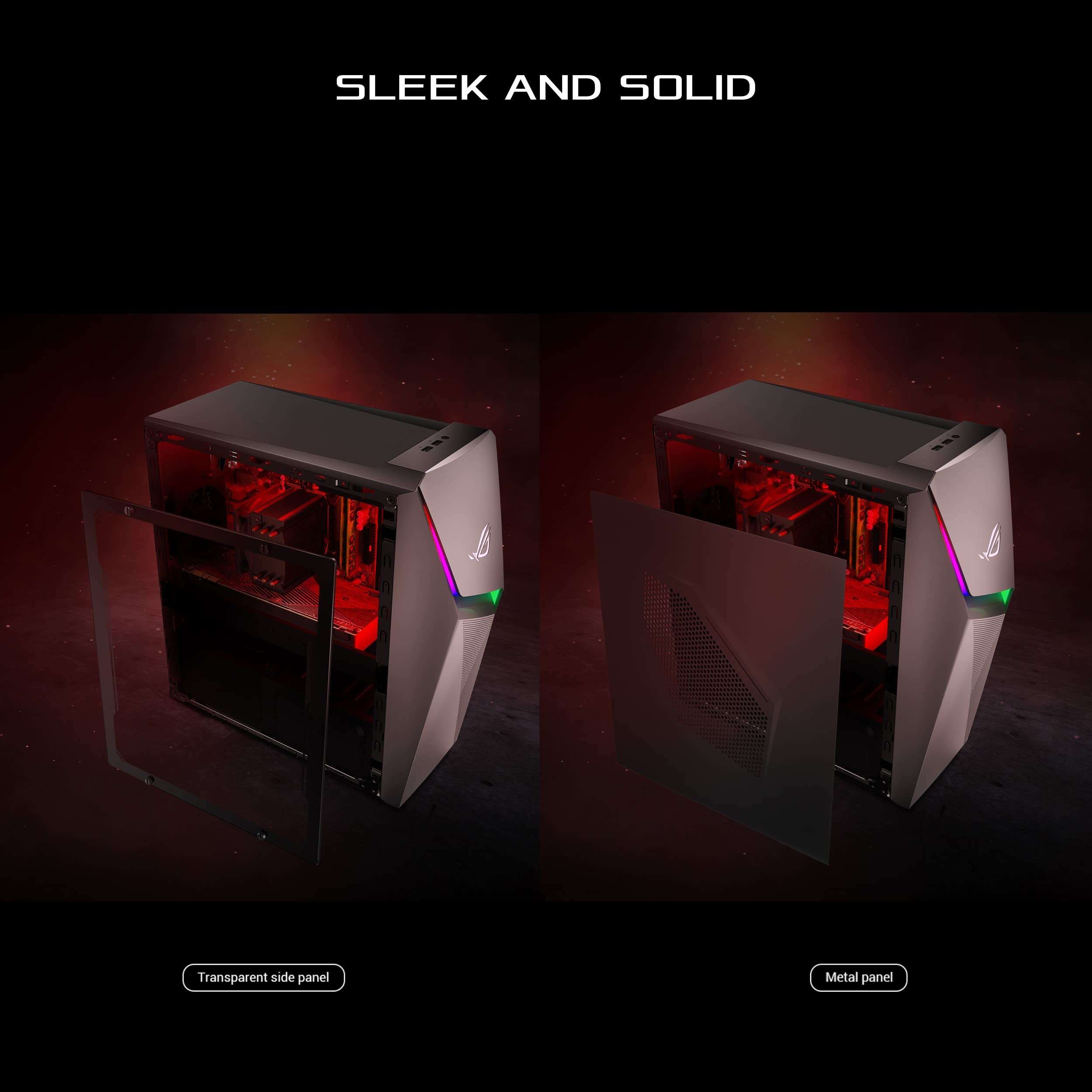 ASUS ROG Strix G10DK, 8 core AMD Ryzen 7 5800X, Gaming Desktop (16GB/1TB HDD + 256GB SSD/6GB NVIDIA GeForce GTX 1660TI Graphics/Windows 11/Gray/8 Kg), G10DK-R5800X099W 5