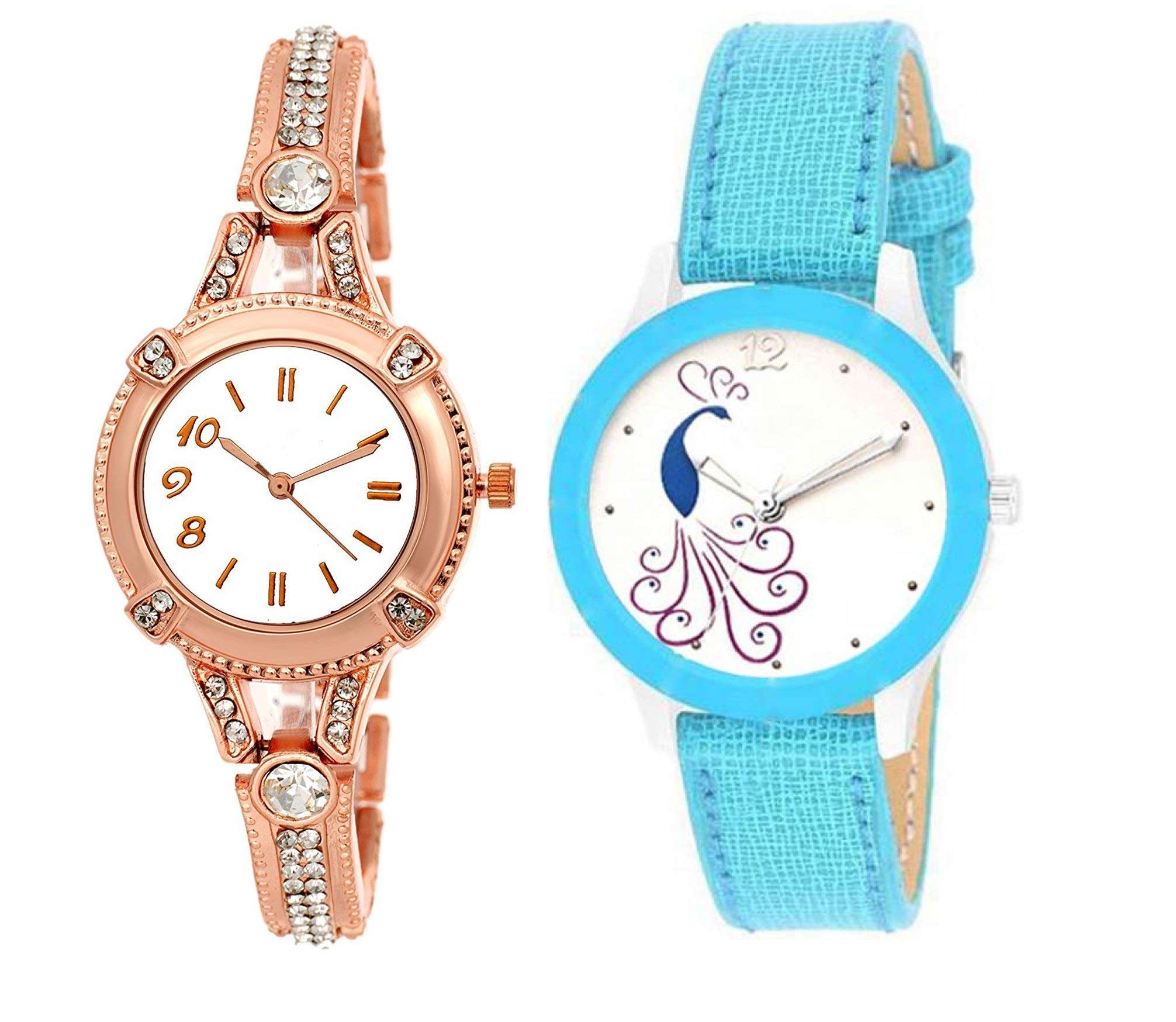 indicare HOT Girl Wrist Fancy Watches Combo 1