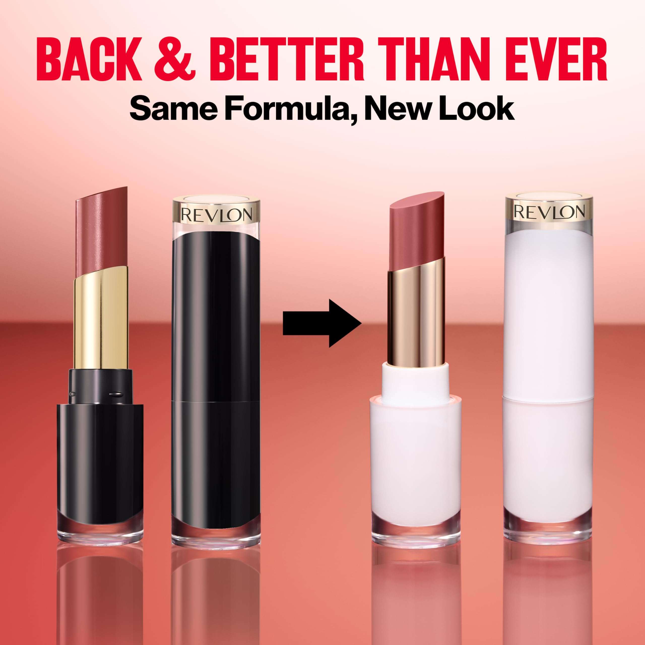 REVLON Super Lustrous Glass Shine Balm, Hydrating Tinted Lipstick, Sheer, Glossy Shiny Finish, 008 Rum Raisin, 0.11 oz 4