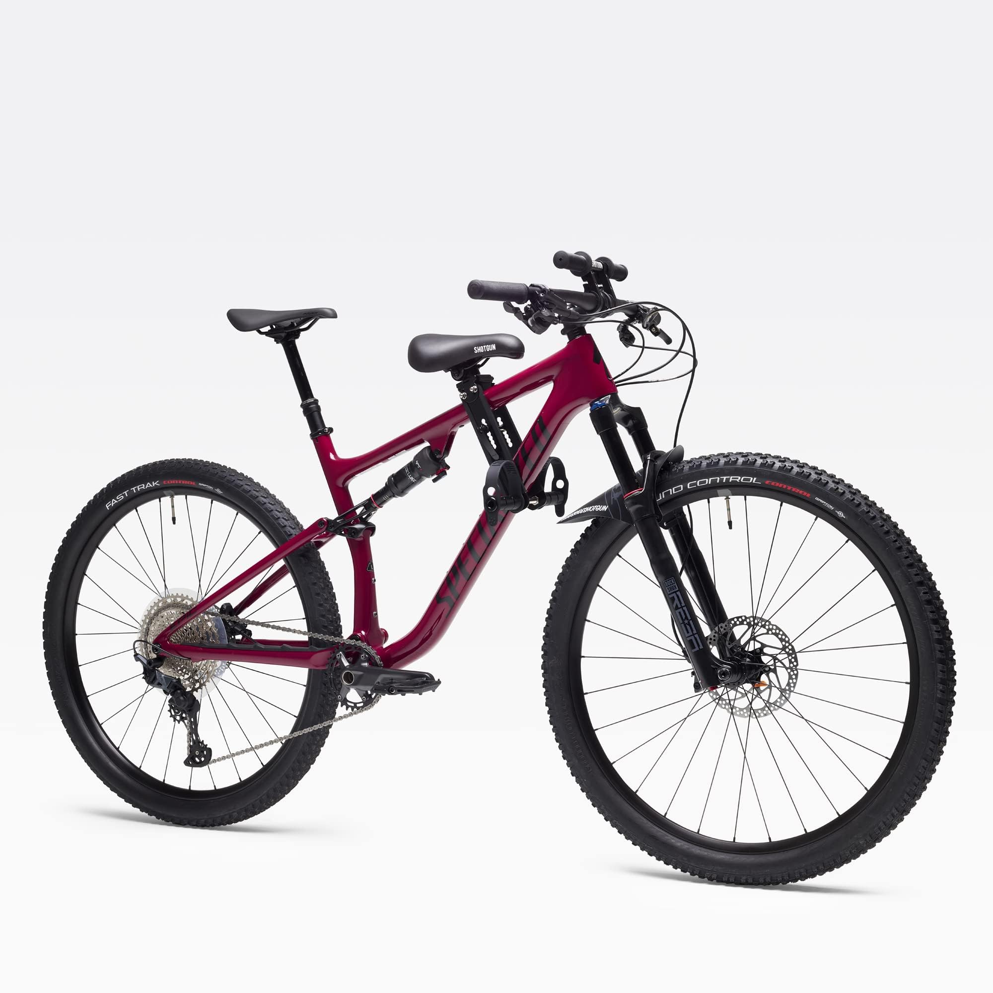 Kids Ride Shotgun - Front Mounted Child Bike Seat and Handlebar Accessory Combo Pack | Made for Mountain Bikes - Original Bike Seat/Handlebar Combo 4