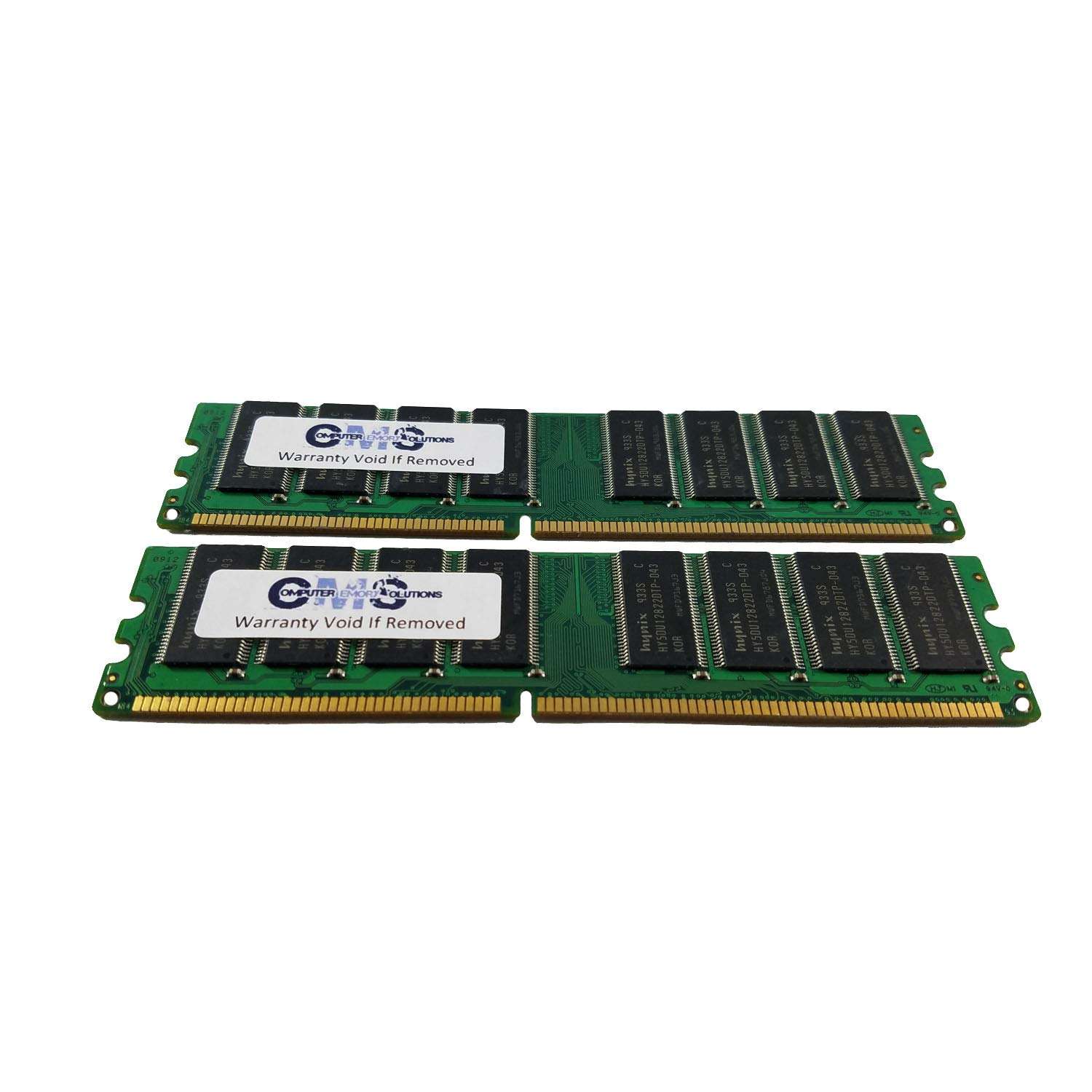 CMS 4GB (2X2GB) DDR1 2100 266MHZ ECC Registered DIMM Memory Ram Upgrade Compatible with IBM® Eserver 345 (8670-F1X, K1X, L1X, M1X), 345 8670-Xxx for Servers Only- B57 2