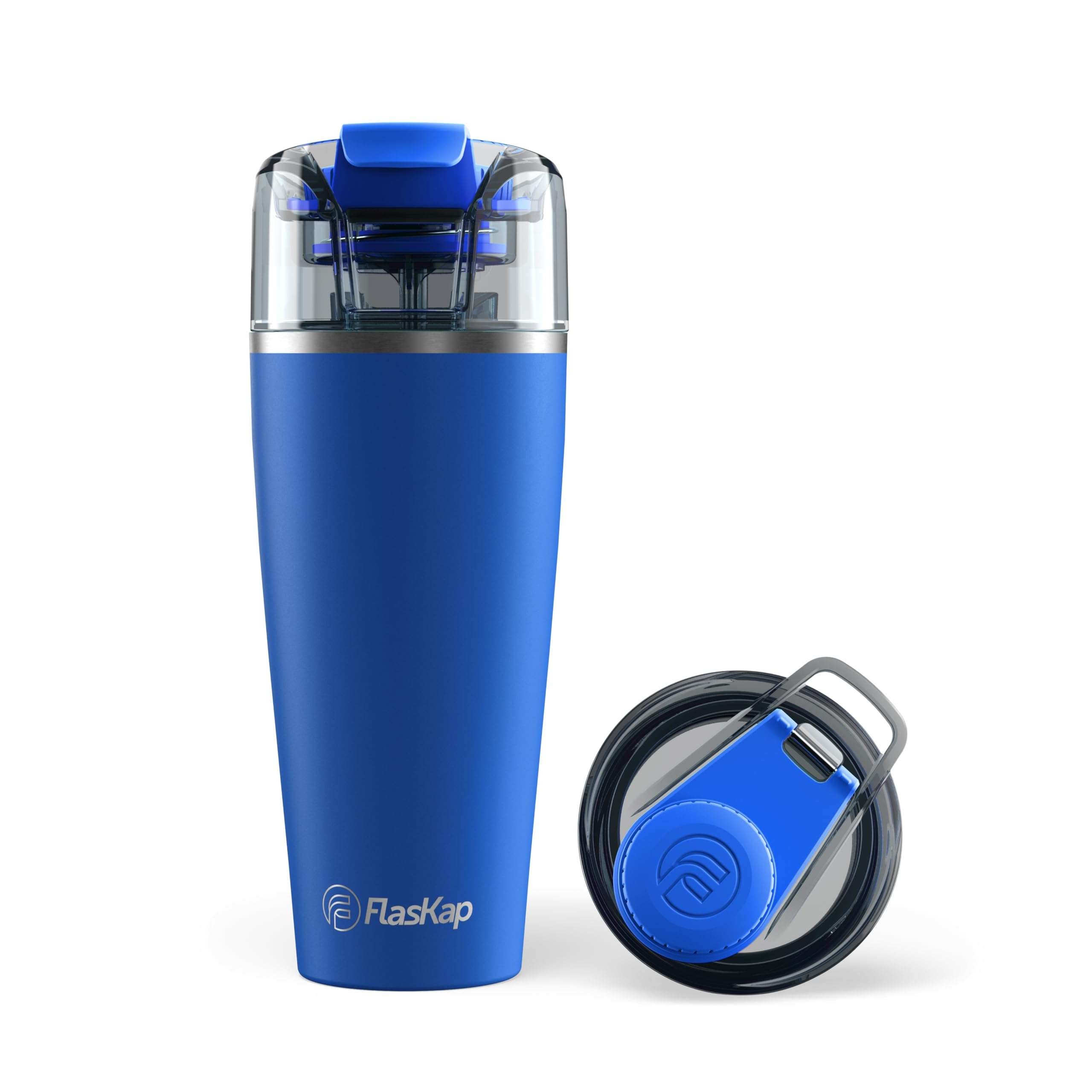 Flaskap Madic System: 6oz/9oz Dispenser Kap and 22oz/30oz Insulated Tumbler, Accessories, Leak Proof Lid, Tumbler Attachment, Stainless Steel Water Bottle 1
