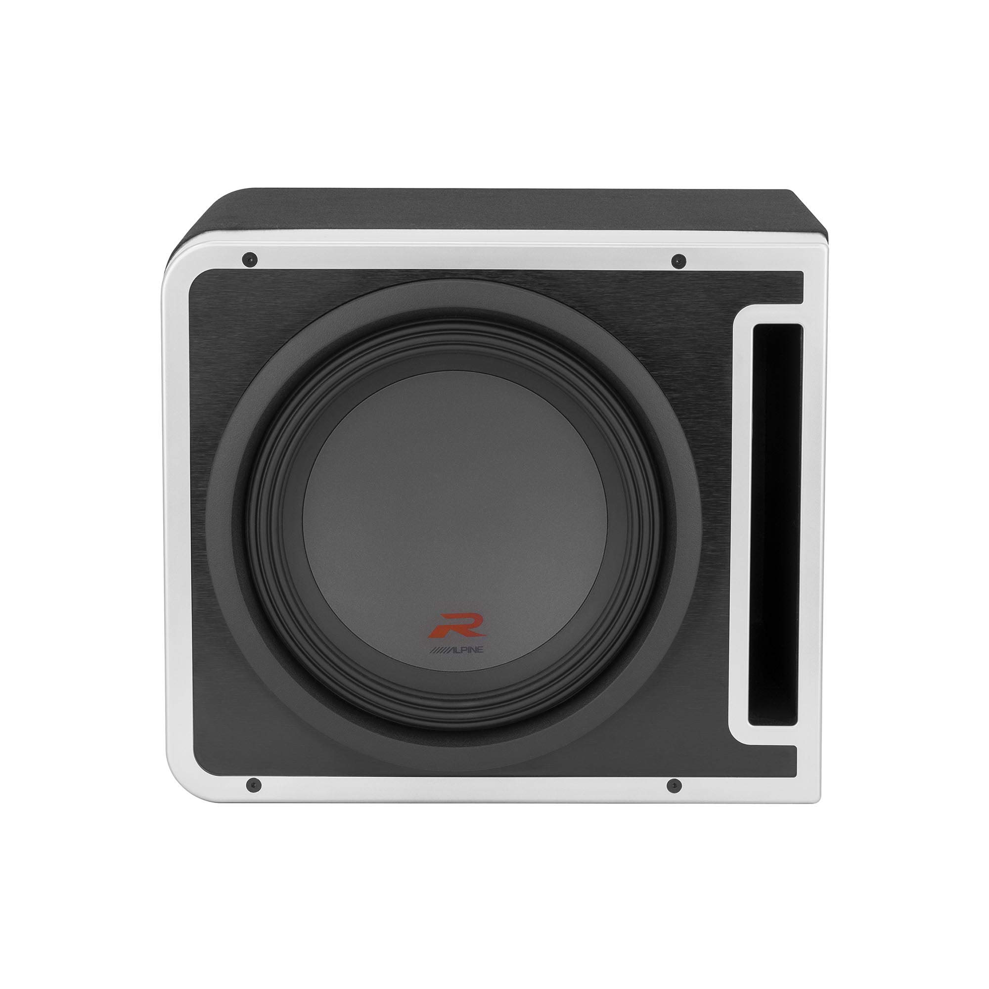 Alpine R-SB12V Pre-Loaded R-Series 12-inch Subwoofer Enclosures, with Alpine S-A60M 600 Watt Mono Amplifier 5