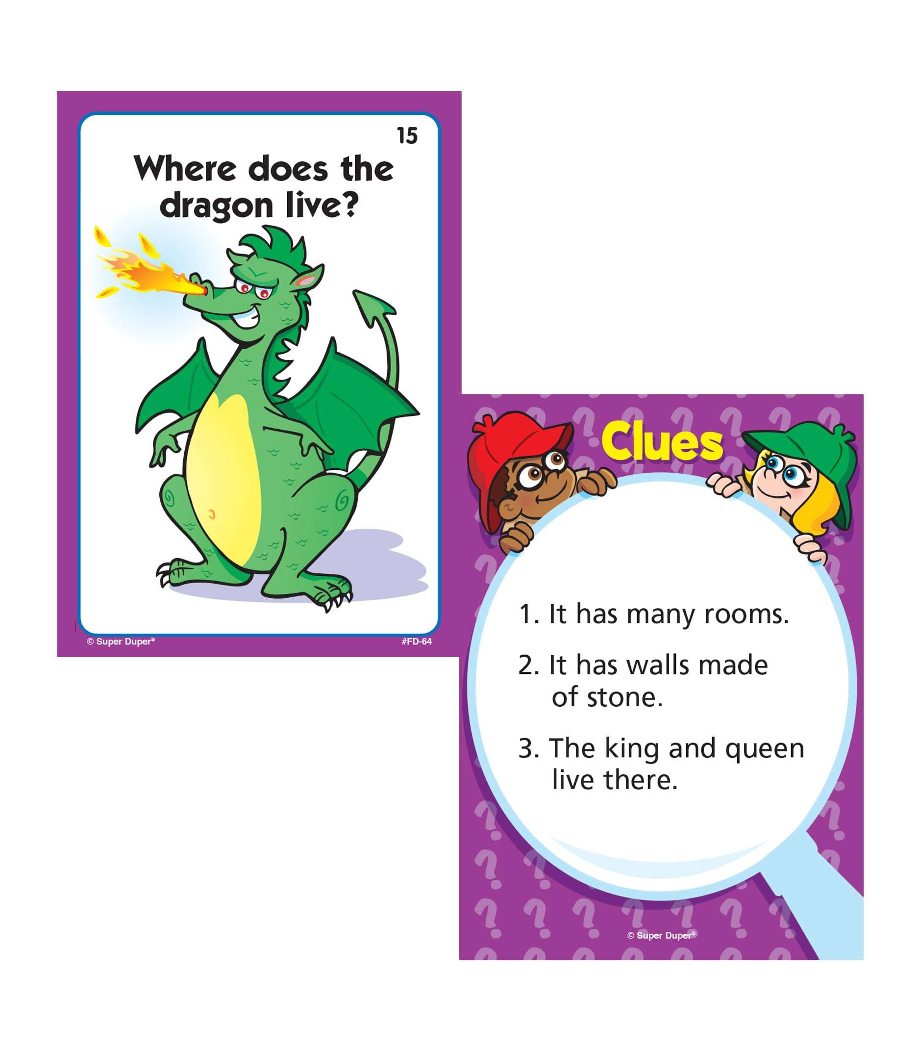 Super Duper Publications | Mini-Mysteries Fun Deck Flash Cards | Educational Learning Resource for Children 4