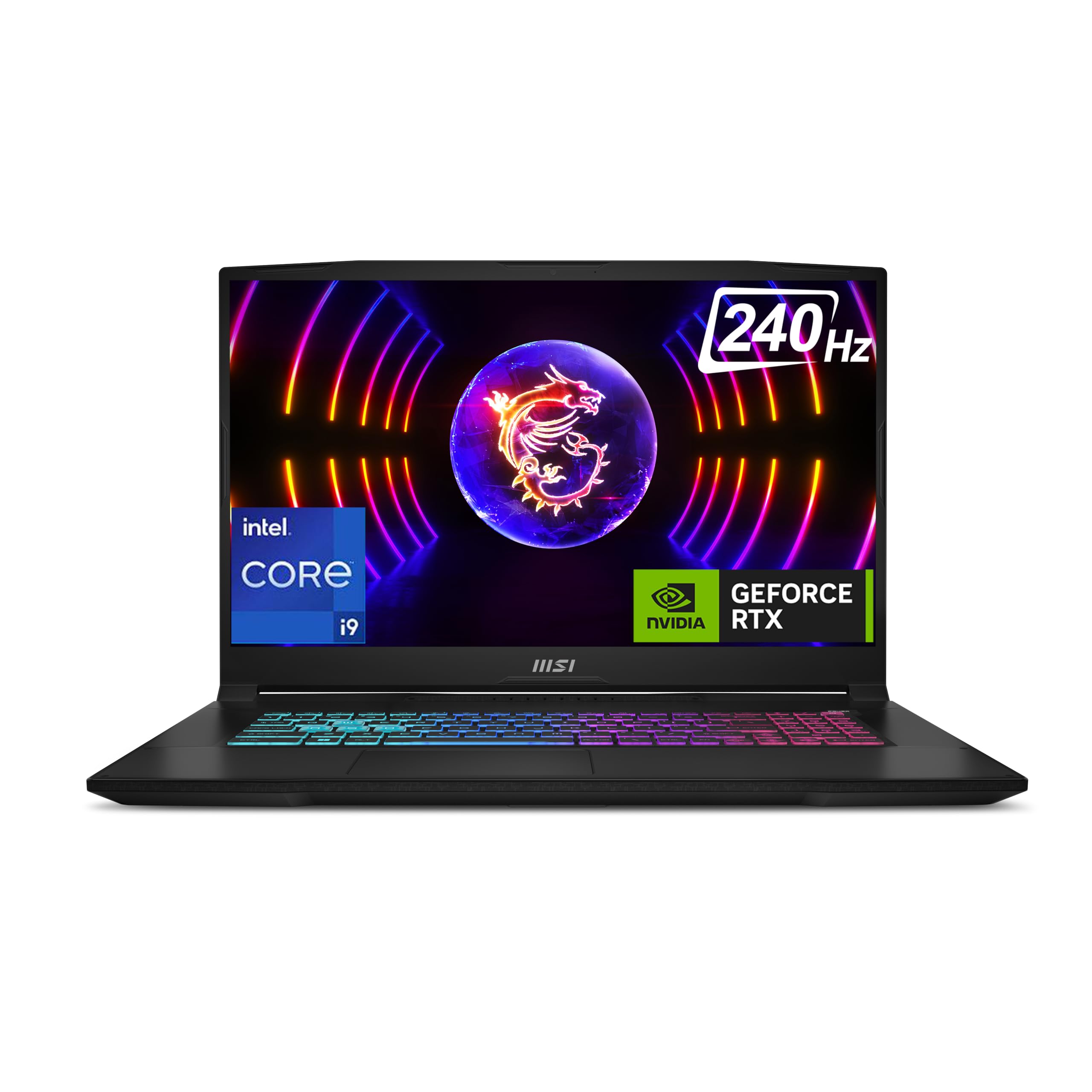 MSI Katana 17, Intel Core i9-13900H, 44CM QHD 240Hz Gaming Laptop(16GB/1TB NVMe SSD/Windows 11 Home/NVIDIA GeForce RTX 4070, GDDR6 8GB/Black/2.6Kg), B13VGK-1230IN 1