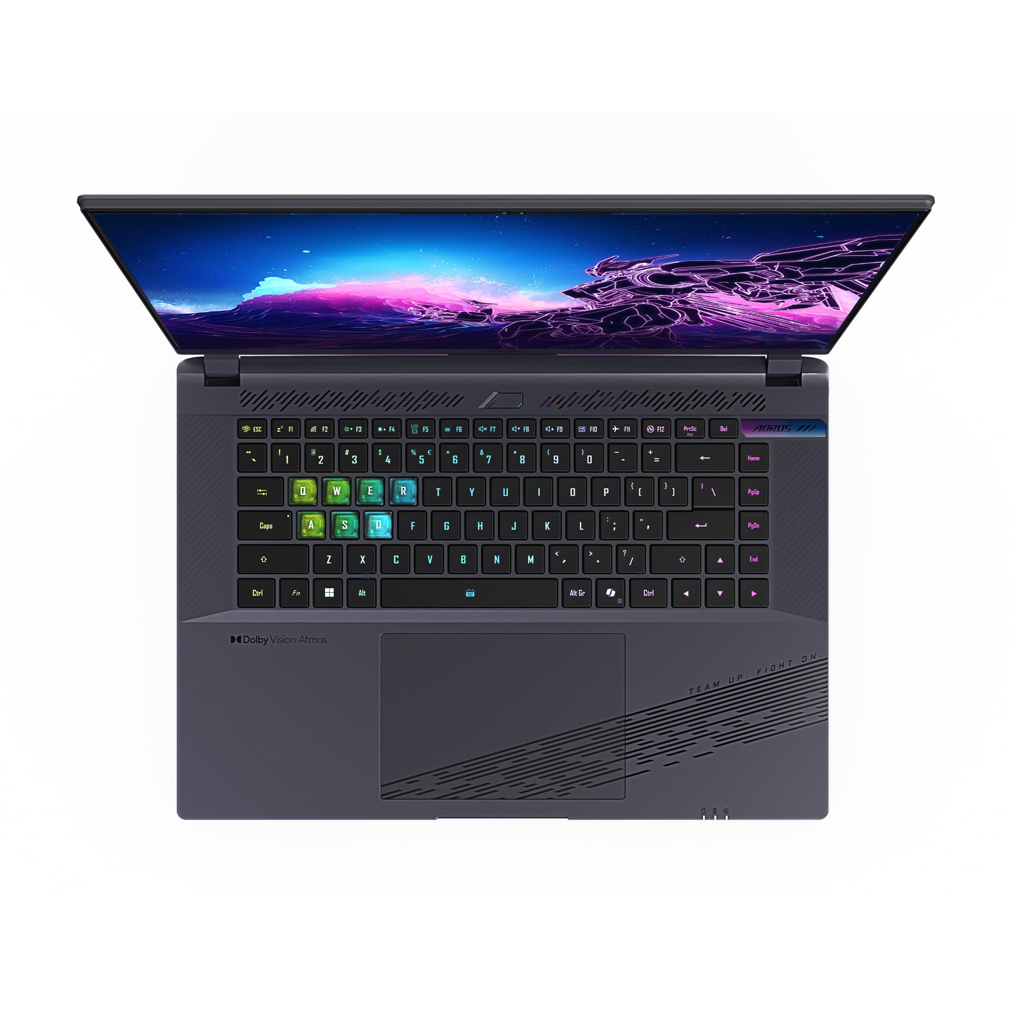 GIGABYTE - AORUS 16X (2024) Gaming Laptop - 165Hz 2560x1600 WQXGA - NVIDIA GeForce RTX 4070 - Intel i7-14650HX - 1TB SSD with 32GB DDR5 RAM - Windows 11 Home AD (AORUS 16X ASG-53USC64SH) 2