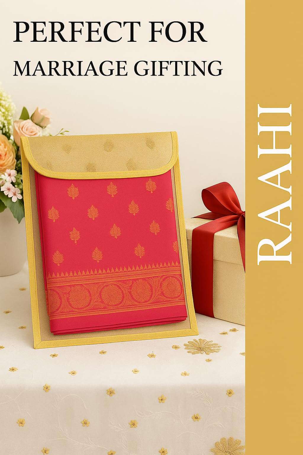 RAAHII 10 Piece Transparent Single Saree Cover With Flap, Suit Packing Plastic Covers For Sadi, Duppata, Clothes Bags, Lehenga, Kurti For Wedding Gifting Or Wardrobe Storage Organizer, 2 cm, 37 cm 3