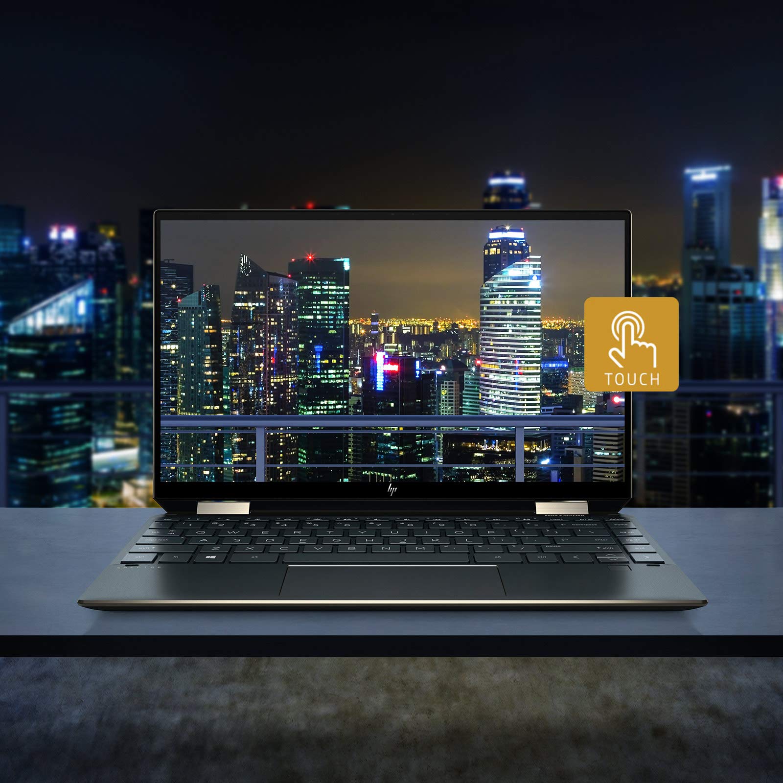 HP Spectre x360 11th Gen Intel Core i7 13.3 inches Full HD Touchscreen Business Laptop (i7-1165G7/16GB/1TB SSD/MS Office/Windows 10 Home/Alexa Built-in/Inking Pen/Poseidon Blue/1.27Kg), 13-aw2002TU 2