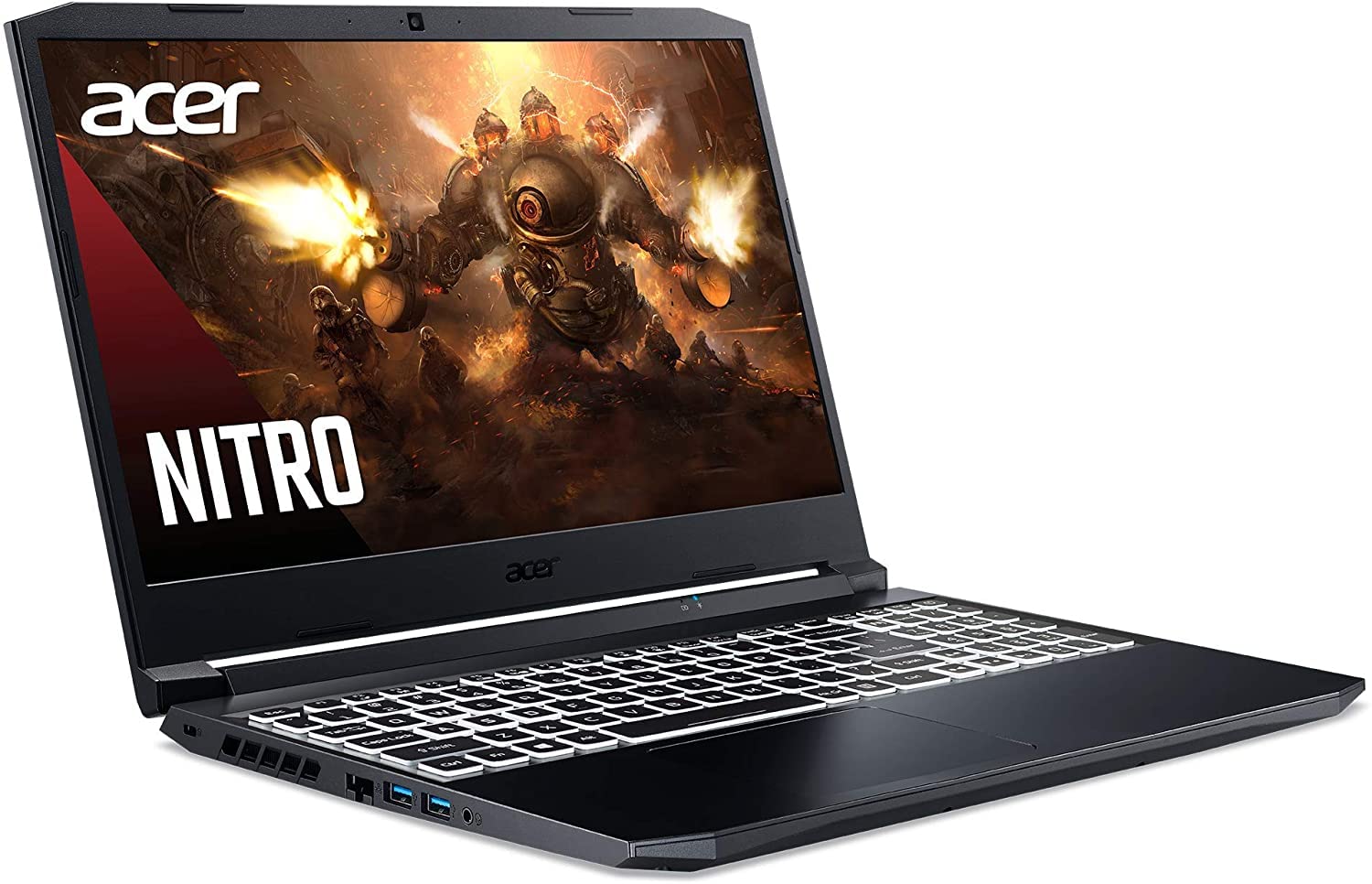 Acer Nitro 5 15.6" FHD IPS Display Gaming Laptop | AMD Ryzen 7 5800H Octa-Core | NVIDIA GeForce RTX 3060 | 32GB RAM | 1TB SSD+1TB HDD | RGB Backlit Keyboard | Windows 10 | with Mouse Pad Bundle 4