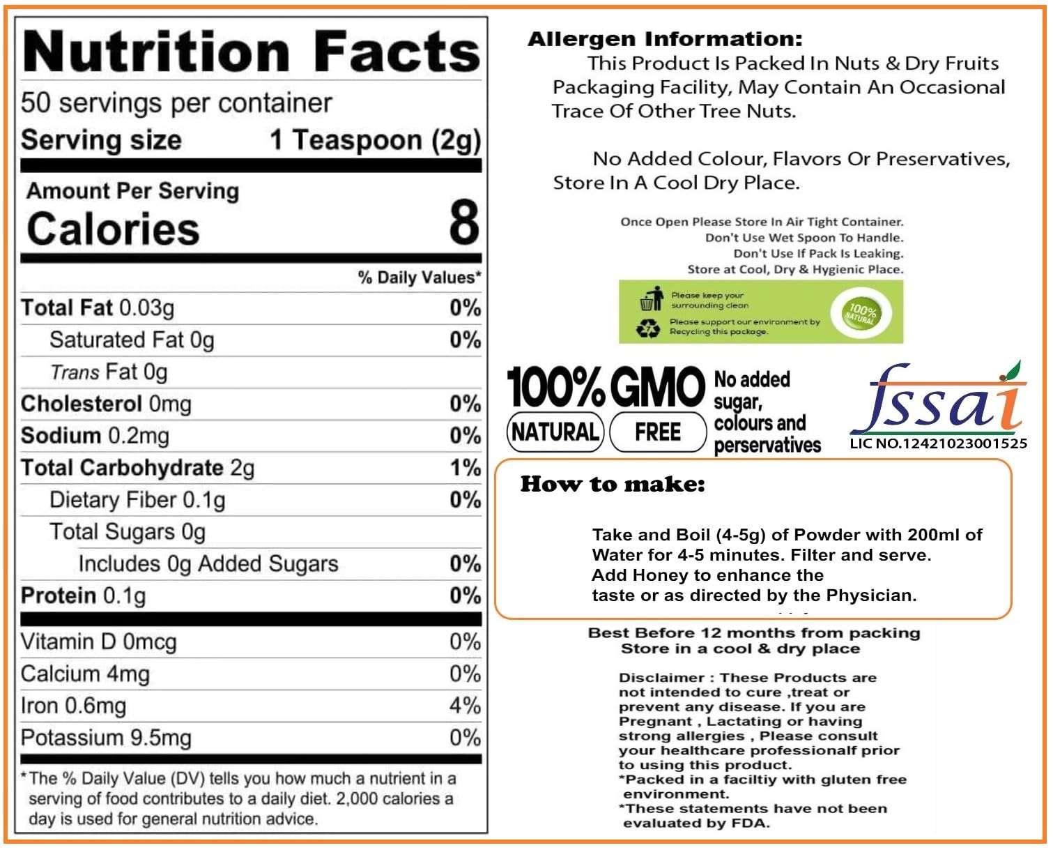 Amla Powder 400g | Nellikai Power | Indian Gooseberry Powder for Face & Hair stronger (Pack 4x100g) 6