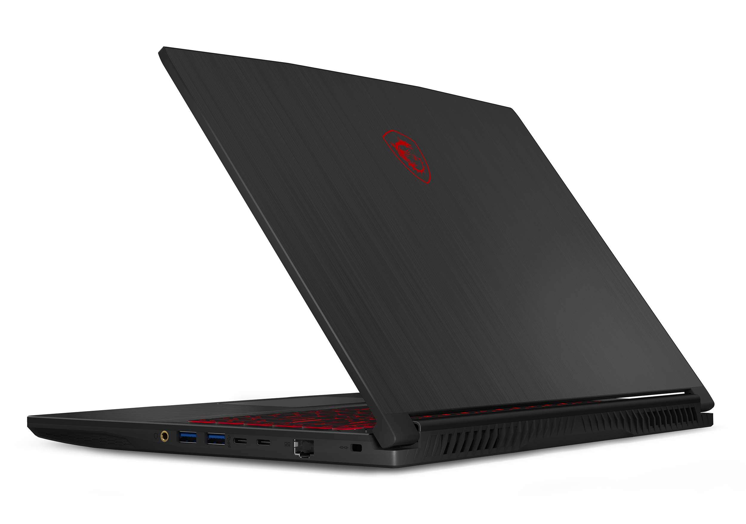 MSI GF63 Thin Gaming & Entertainment Laptop (Intel i5-10500H 6-Core, 8GB RAM, 128GB PCIe SSD + 1TB HDD, RTX 3050, 15.6" Full HD (1920x1080), Win 10 Pro) with Gaming Accessory, Loot Box 4