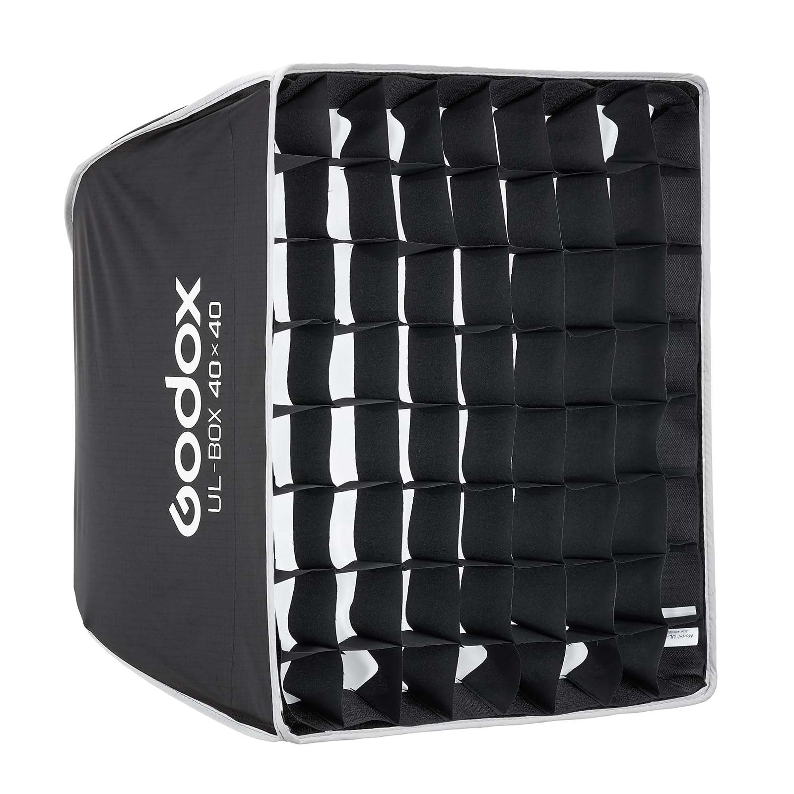 Godox UL Series 16"x16" / 40x40cm Quick Release Ultra-Fold Softbox with Bowens Mount, Compact Mini Square Softbox for Fill Light, Macro & Small Product Photography, Compatible with Godox V1, AD200 1