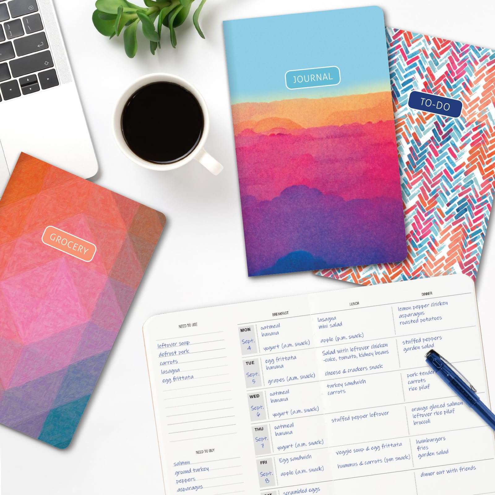 Elan Publishing 5" x 8" Field Planning Book Set - Sunrise 3