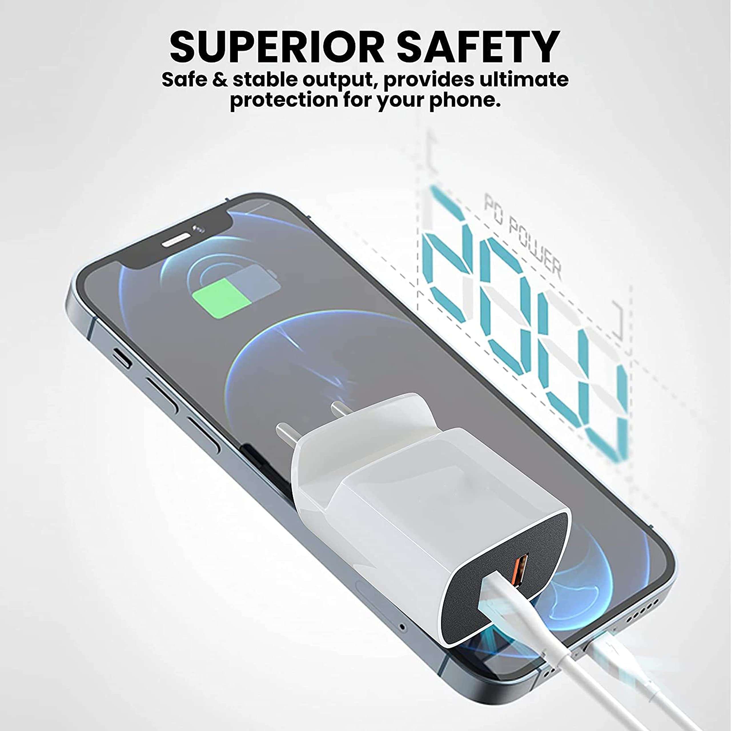 Dual USB Charger For Infocus M330 Charge 3.4A Fast Charger with Inbuilt Mobile Stand, Free Micro Cable, Smart Protection System, Made in India Adapter, Fast Charging & Data Transfer,Elements LED Indicator & Slot Holder KS1 (Mobile Charger With stand, White) 6