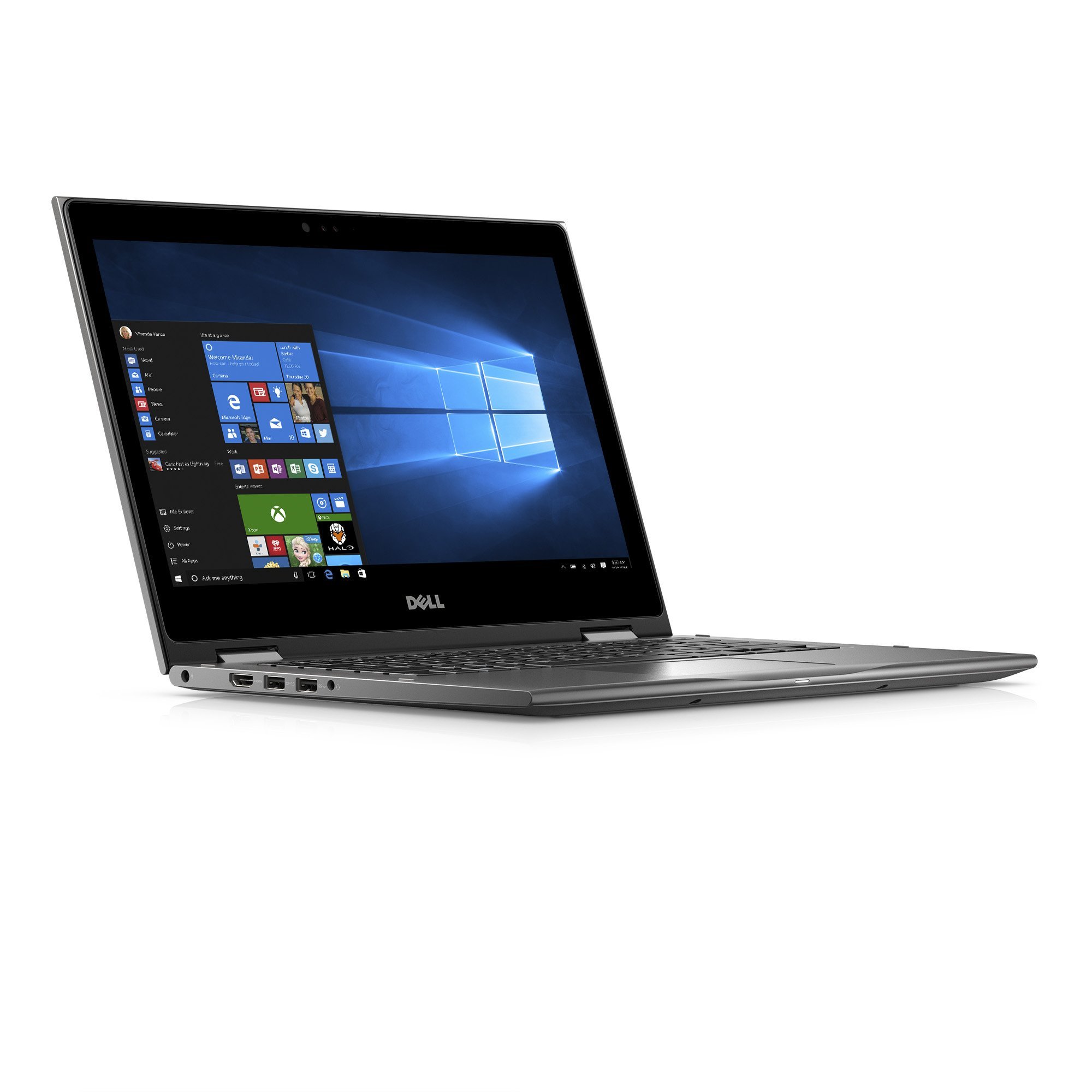 Dell i5378-3031GRY-PUS Inspiron, 13.3" 2-in-1 Laptop (7th Gen Core i3 (up to 2.40 GHz), 4GB, 1TB HDD), Intel HD Graphics 620, Theoretical Gray 4