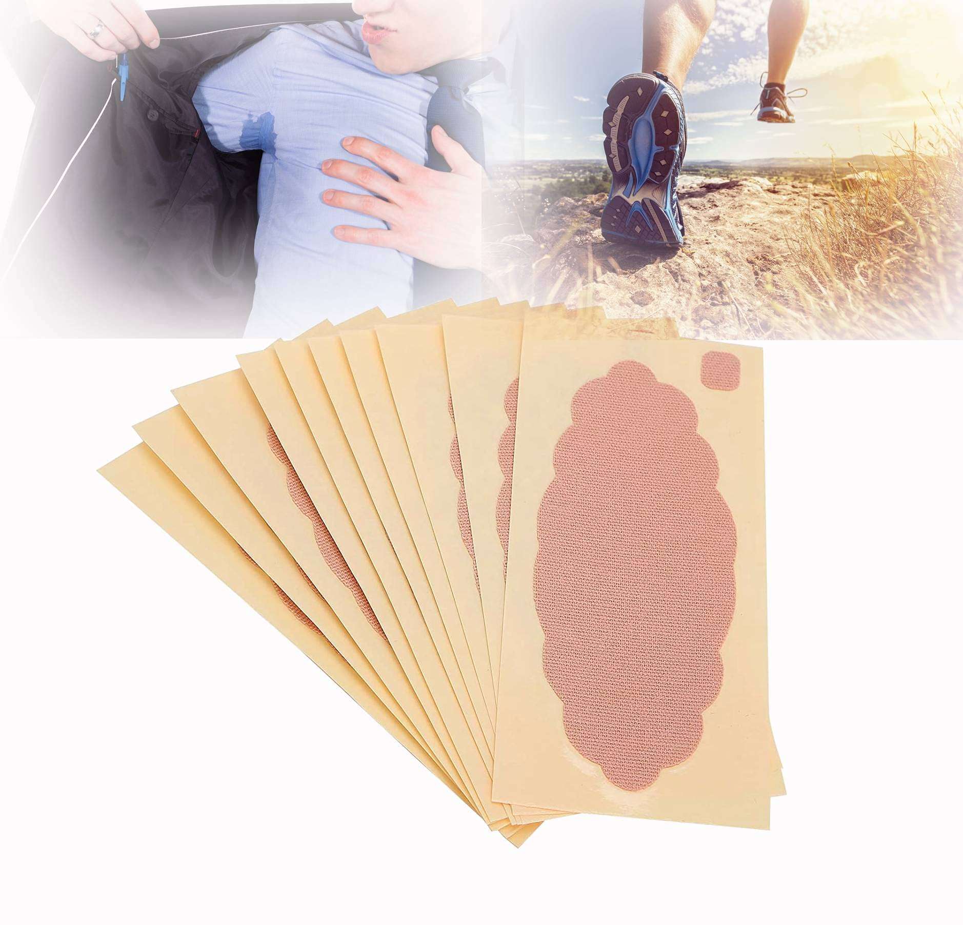 Underarm Sweat Absorbing Pads, Unisex Disposable Armpit Patches For & Anti Perspiration, Perspiration Fight Hyperhidrosis Underarm Sweat Sticker 1