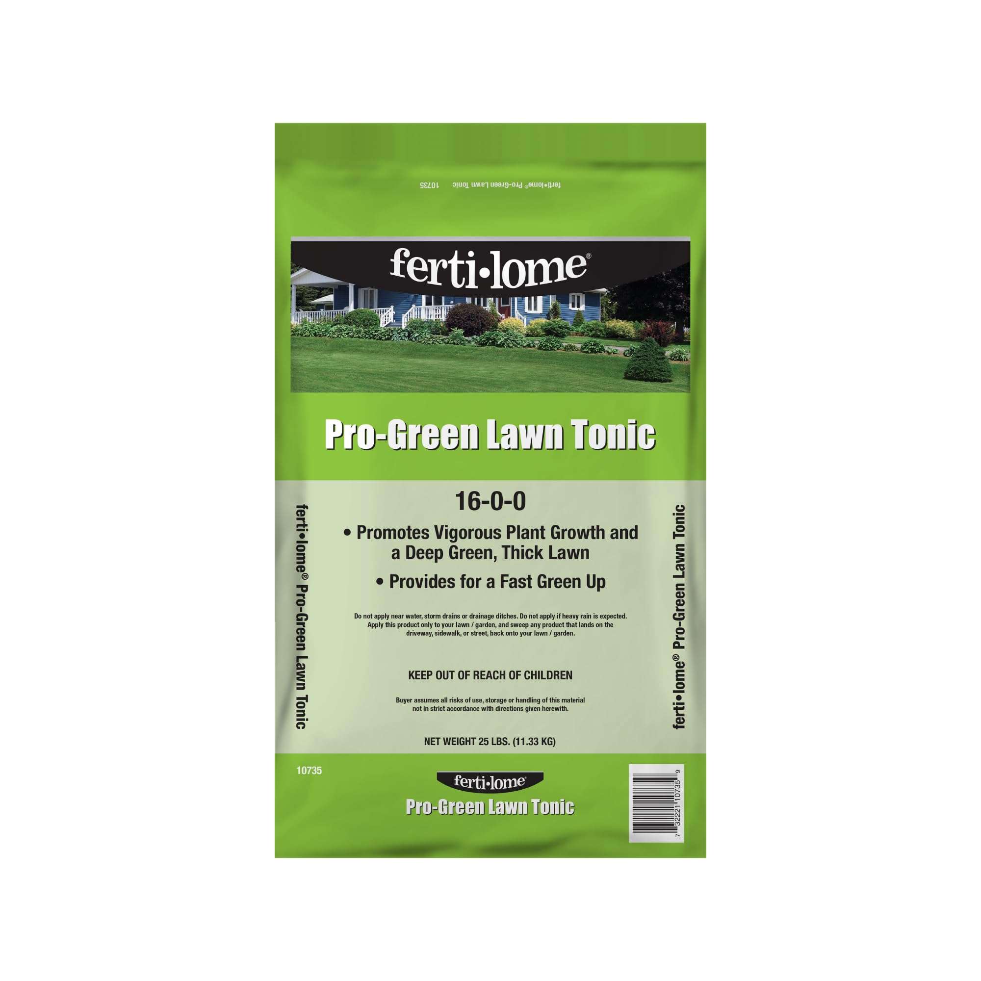 Fertilome (10735) Pro-Green Lawn Tonic 16-0-0 (25 lbs.) 1