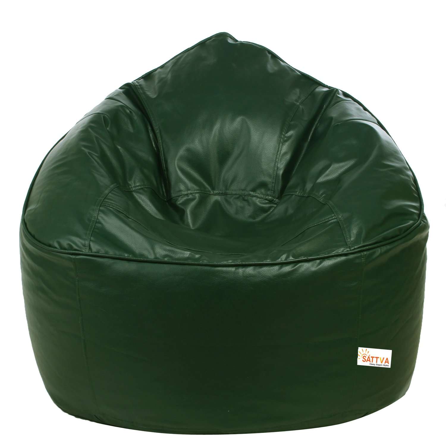 Sattva Mudha Sofa Bean Bag XXXL Cover Without Beans - Dark Green 1