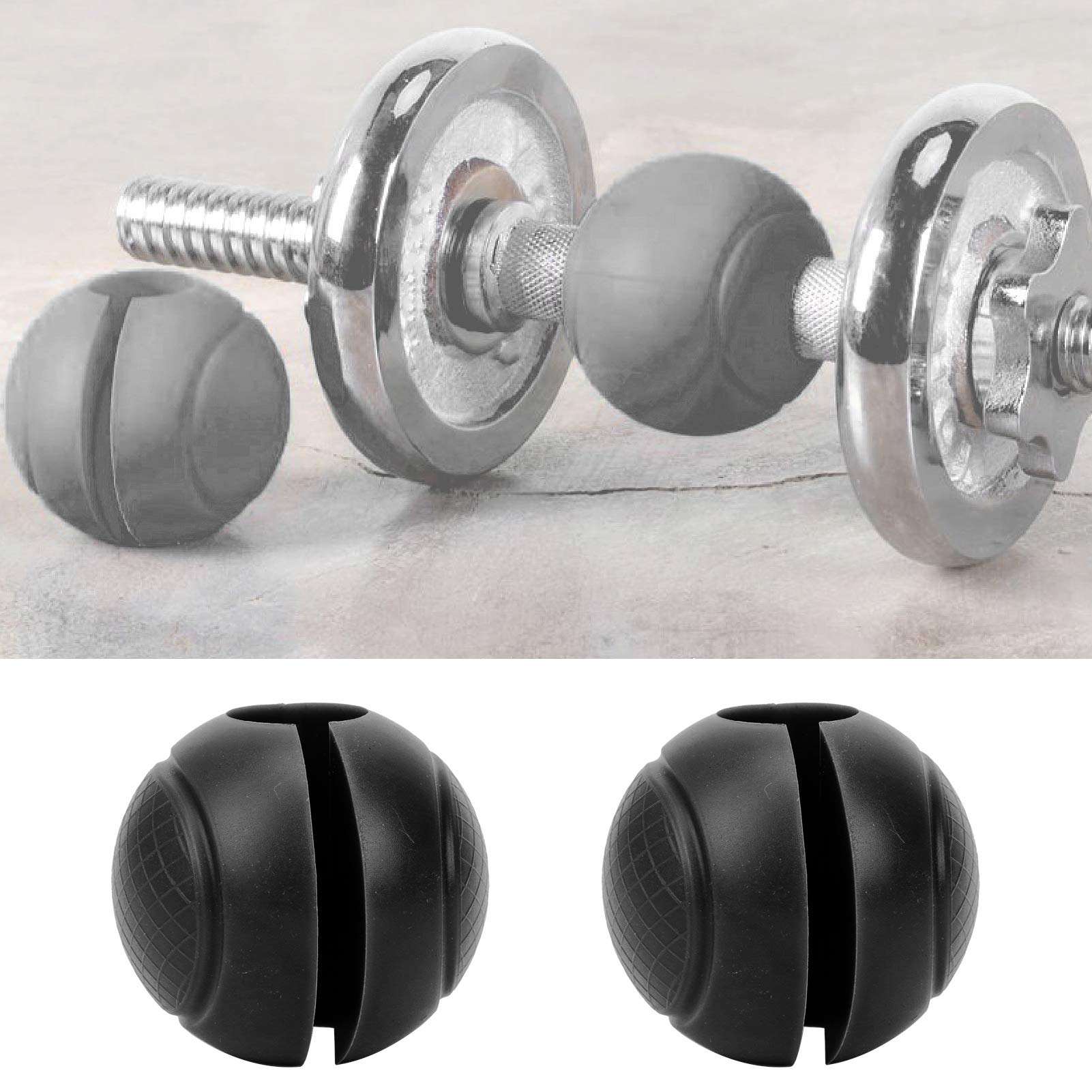 Gerioie Reduce Wrist Discomfort Can be Used for All Kinds of Gym Bars Barbell Grips, Barbell Dumbbell Accessories, for Adult Gym Bodybuilder Playground(red) 4