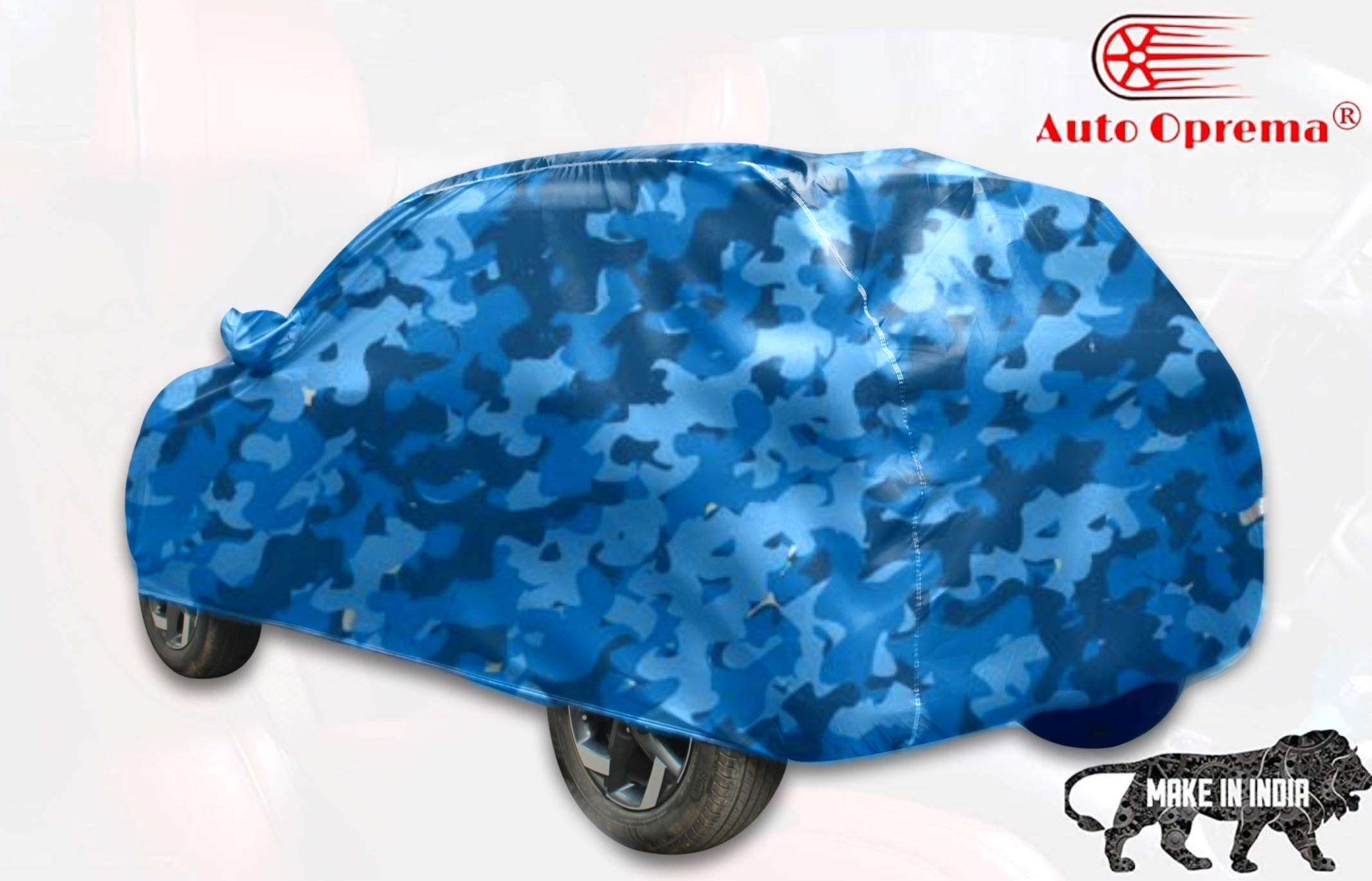 Auto Oprema® Hyundai Verna Fludic Blue Army Car Body Cover, Bumper to Bumper Accurately. 4