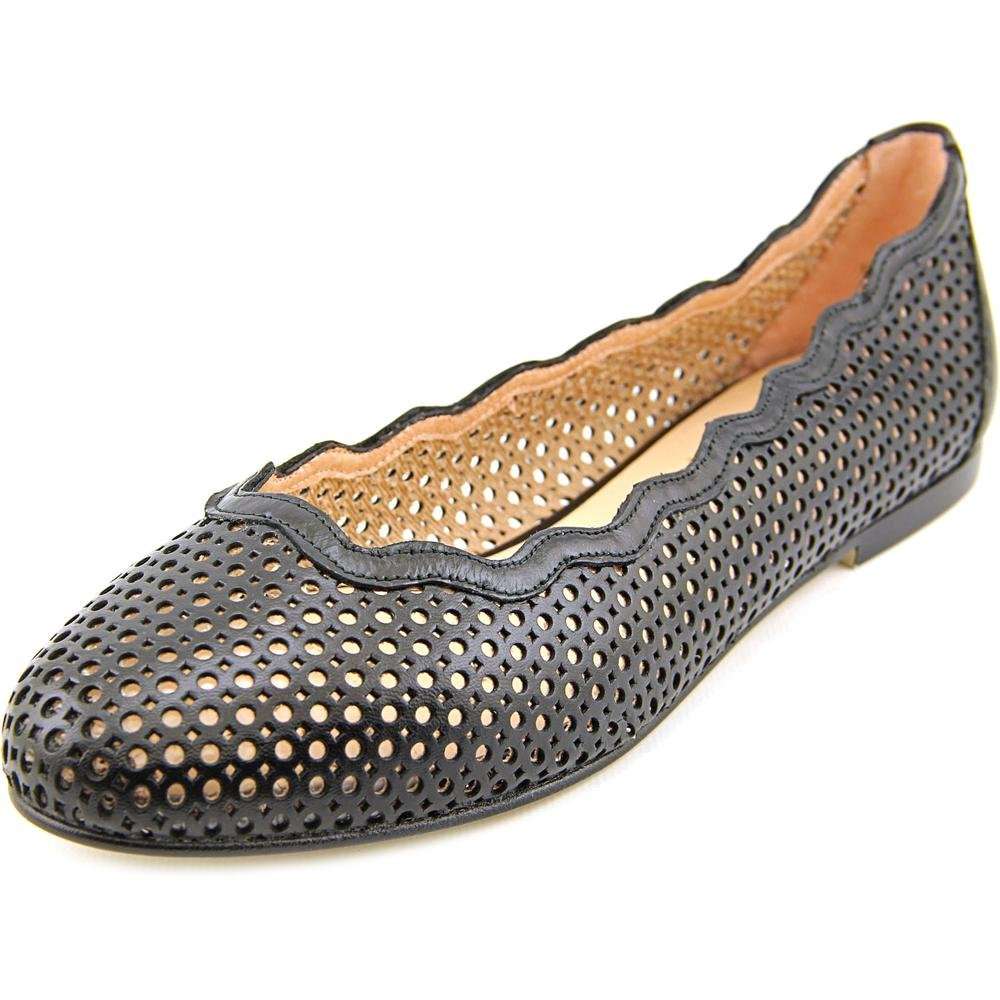 French Sole Women's Nymph Ballet Flat, Black, 8.5 1